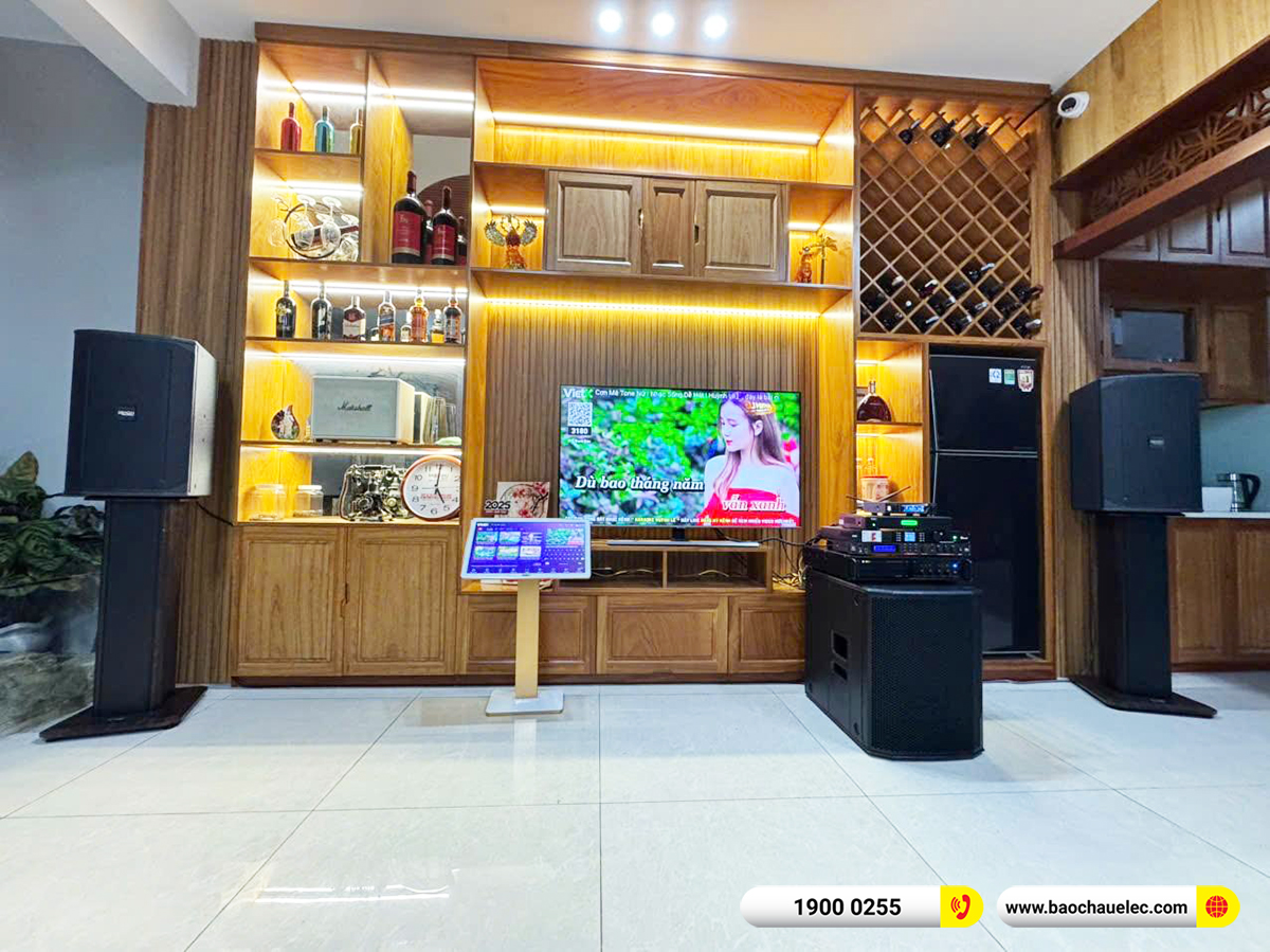Lắp đặt d&agrave;n karaoke Denon hơn 121tr cho anh Trung tại Đồng Nai 