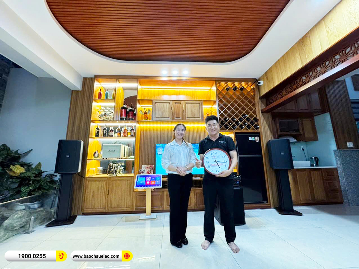 Lắp đặt d&agrave;n karaoke Denon hơn 121tr cho anh Trung tại Đồng Nai 