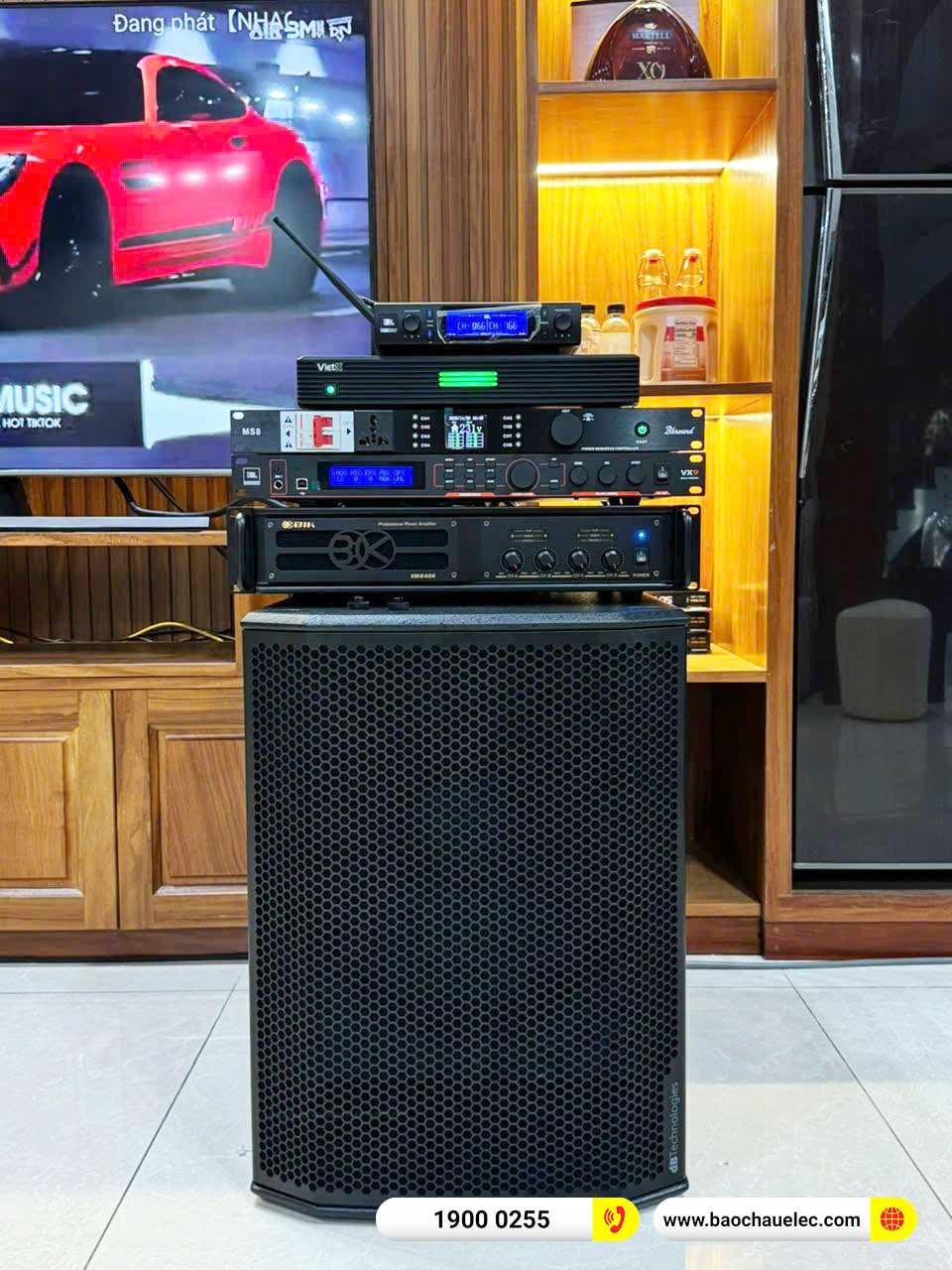 Lắp đặt d&agrave;n karaoke Denon hơn 121tr cho anh Trung tại Đồng Nai 