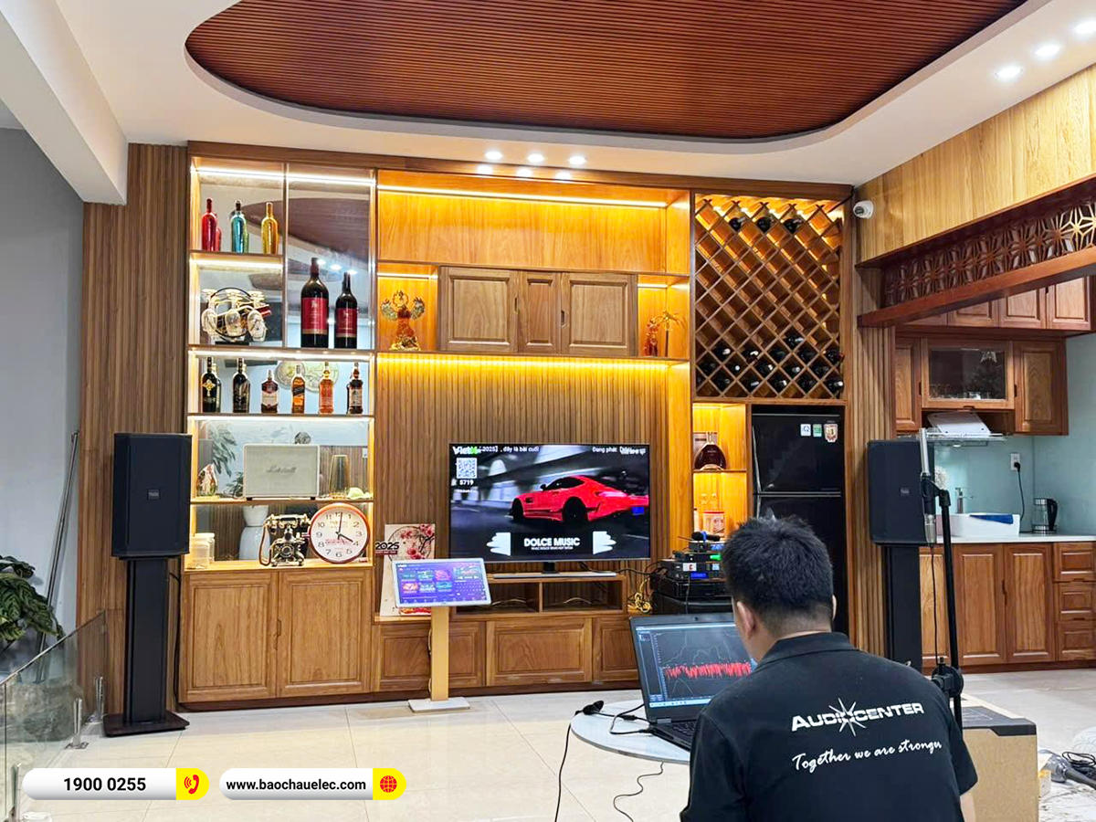 Lắp đặt d&agrave;n karaoke Denon hơn 121tr cho anh Trung tại Đồng Nai 
