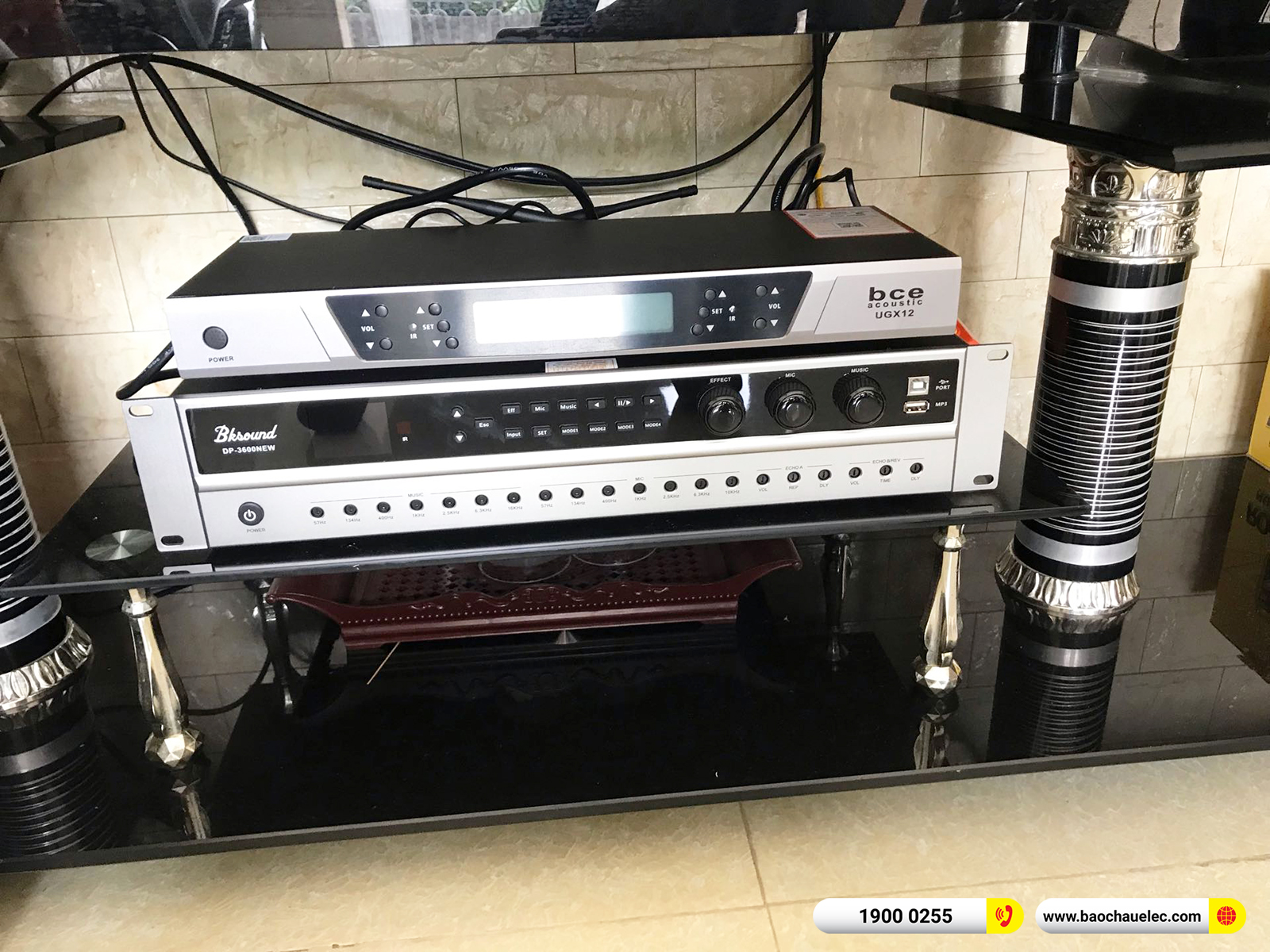 Lắp đặt d&agrave;n karaoke Denon hơn 32tr cho anh Trường tại Nam Định 