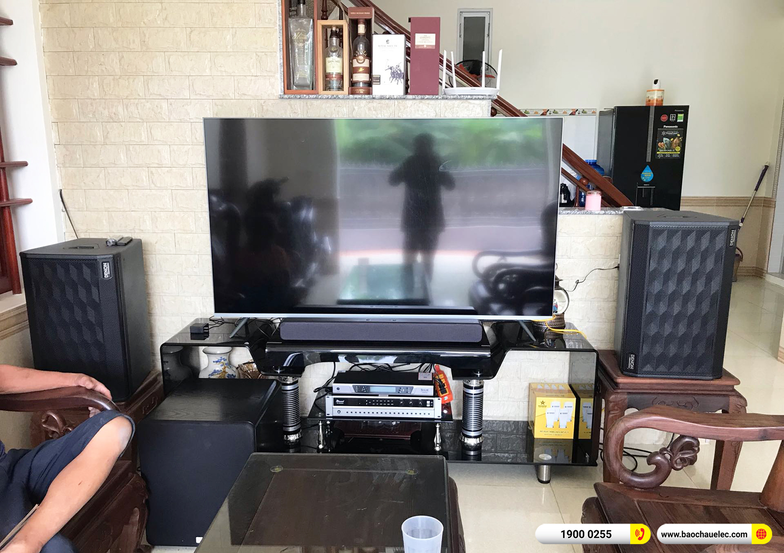 Lắp đặt d&agrave;n karaoke Denon hơn 32tr cho anh Trường tại Nam Định 