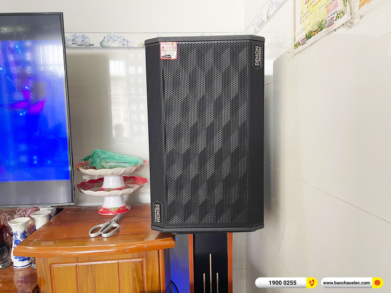 Lắp đặt d&agrave;n karaoke Denon hơn 41tr cho anh T&uacute; tại Đồng Nai