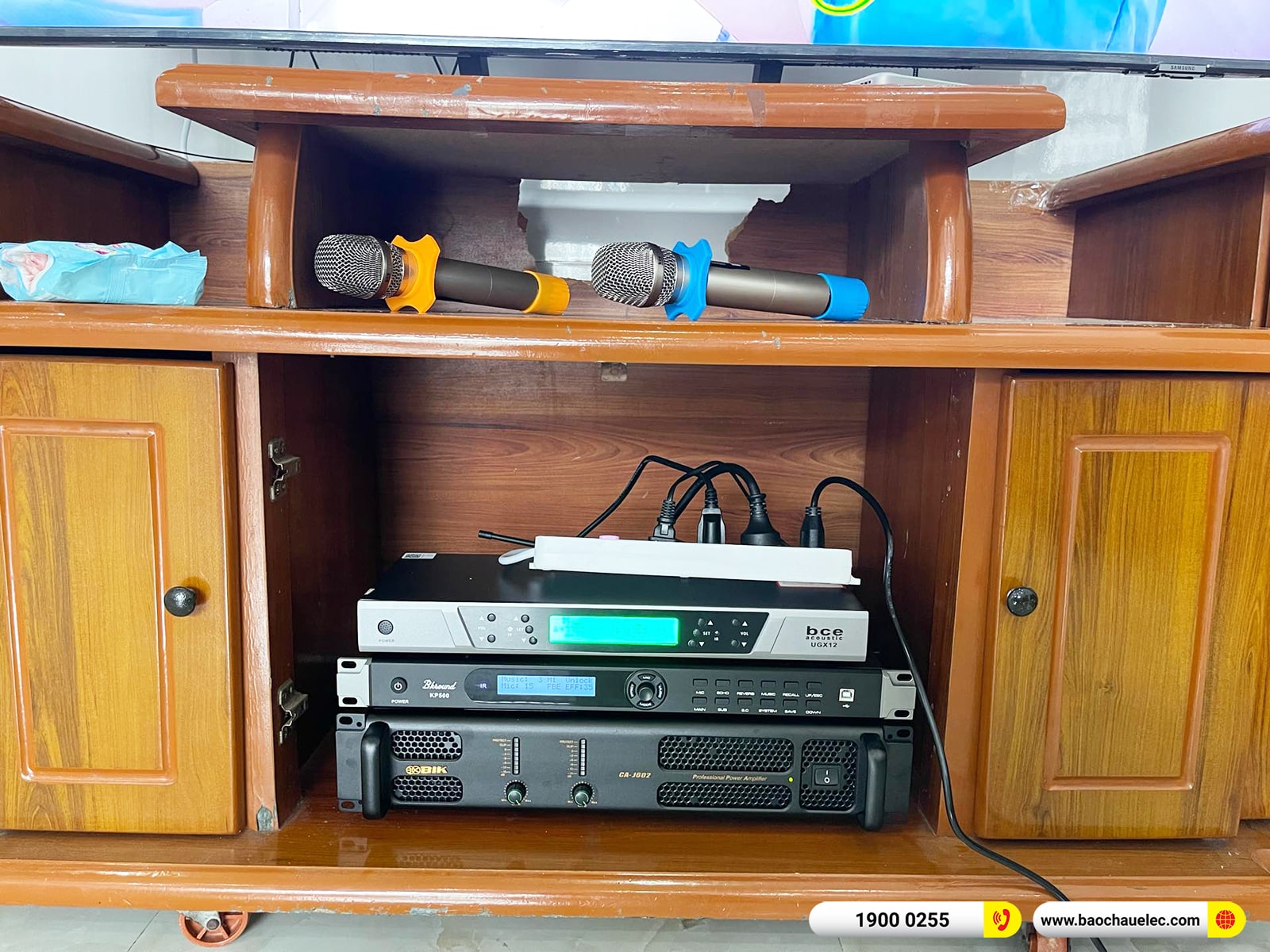 Lắp đặt d&agrave;n karaoke Denon hơn 41tr cho anh T&uacute; tại Đồng Nai
