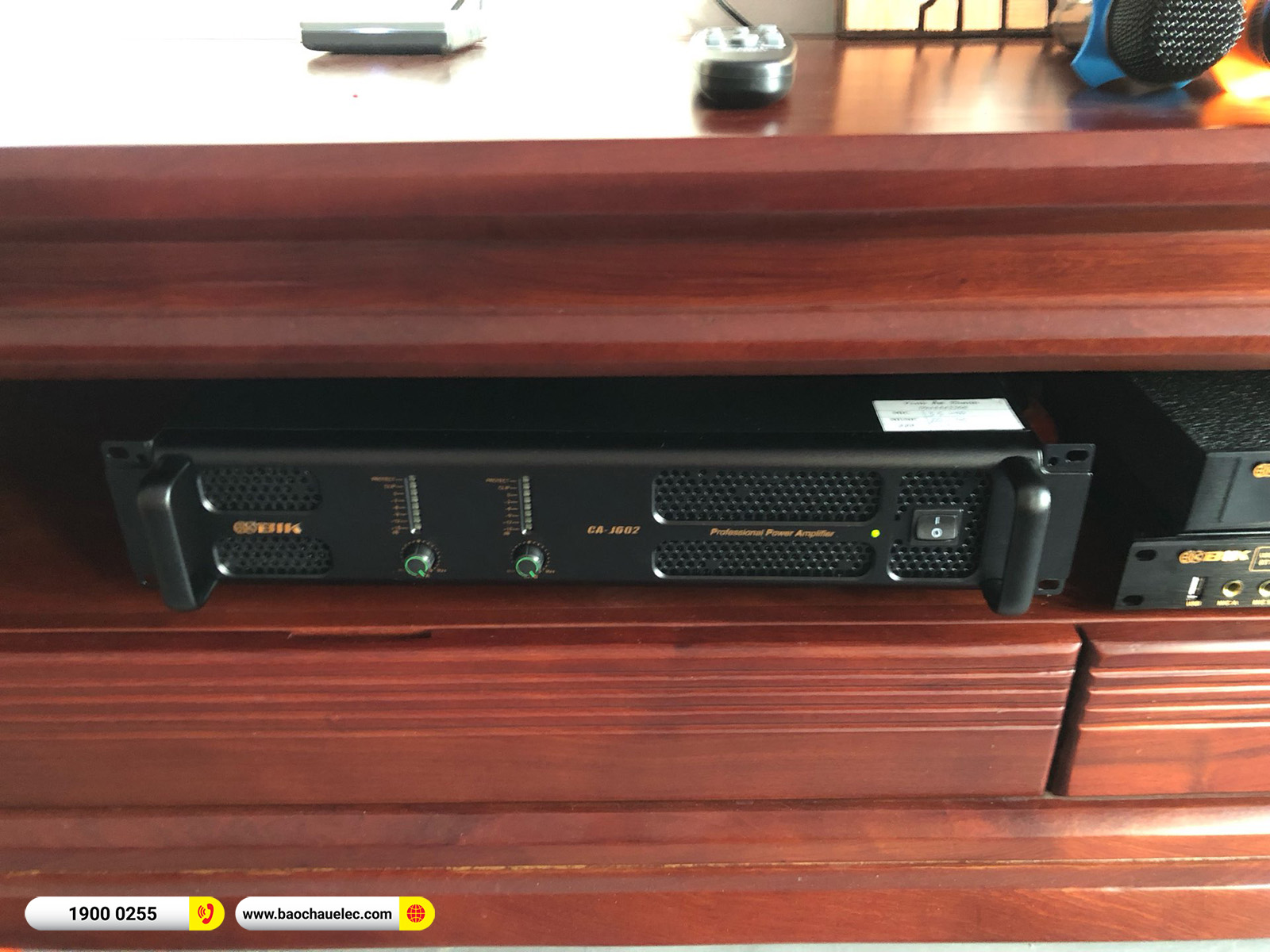 Lắp đặt dàn karaoke Denon hơn 42tr cho anh Tuấn tại Hà Nội