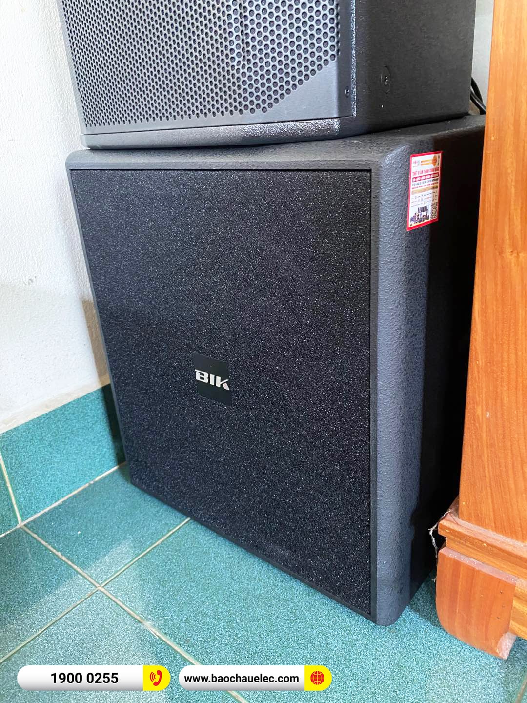 Lắp đặt d&agrave;n karaoke Denon hơn 51tr cho chị H&ograve;a tại Đồng Nai (Denon DN512, VM830A, X6 Luxury, BJ-W35, UGX12)