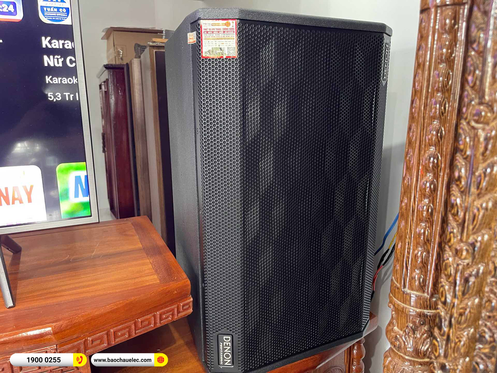 Lắp đặt dàn karaoke Denon hơn 33tr cho chị Oanh tại Đồng Nai