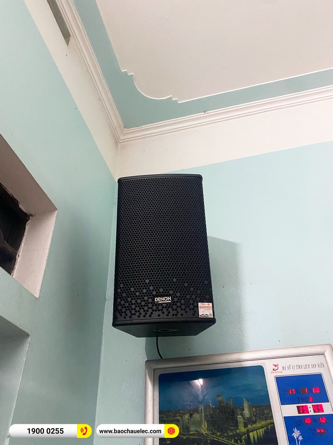 Lắp đặt d&agrave;n karaoke Denon hơn 35tr cho chị Tuyết tại Nam Định