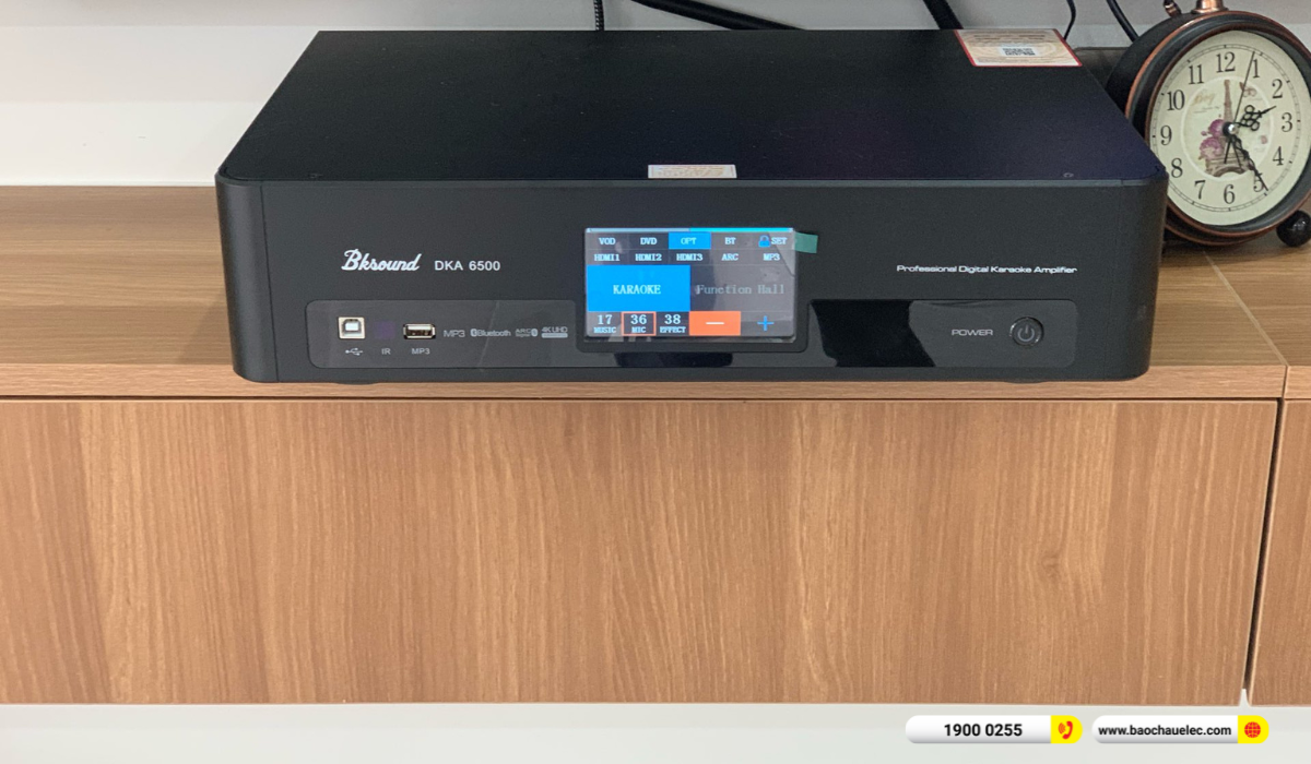 Lắp đặt d&agrave;n karaoke Denon hơn 31tr cho anh H&ugrave;ng tại Đ&agrave; Nẵng