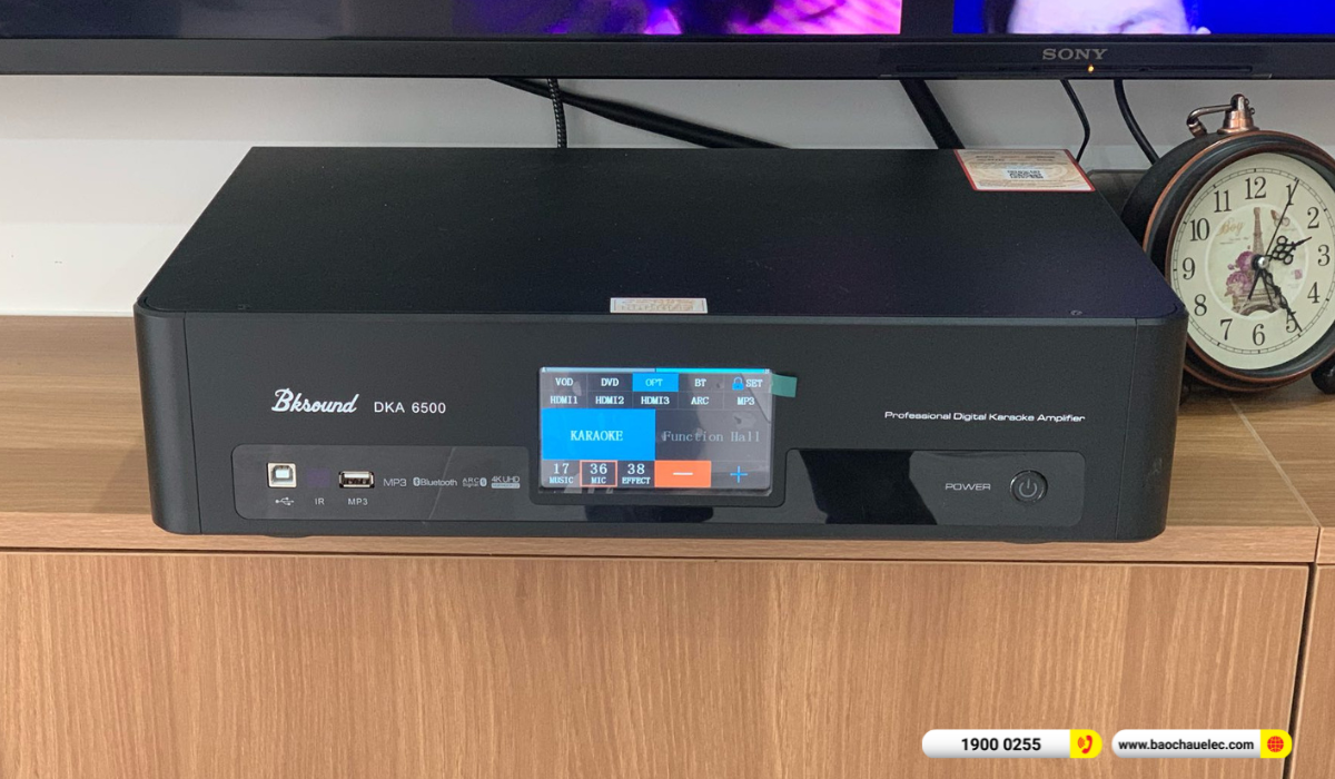 Lắp đặt d&agrave;n karaoke Denon hơn 31tr cho anh H&ugrave;ng tại Đ&agrave; Nẵng
