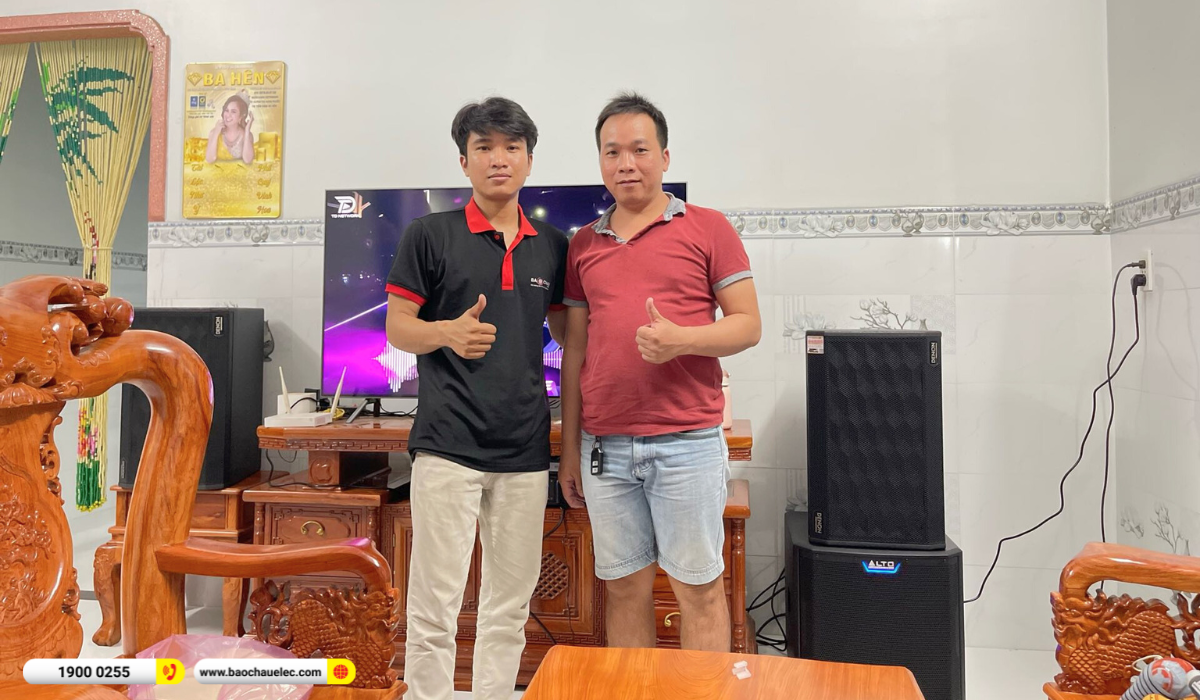 Lắp đặt d&agrave;n karaoke Denon gần 49tr cho anh Phương tại B&igrave;nh Dương