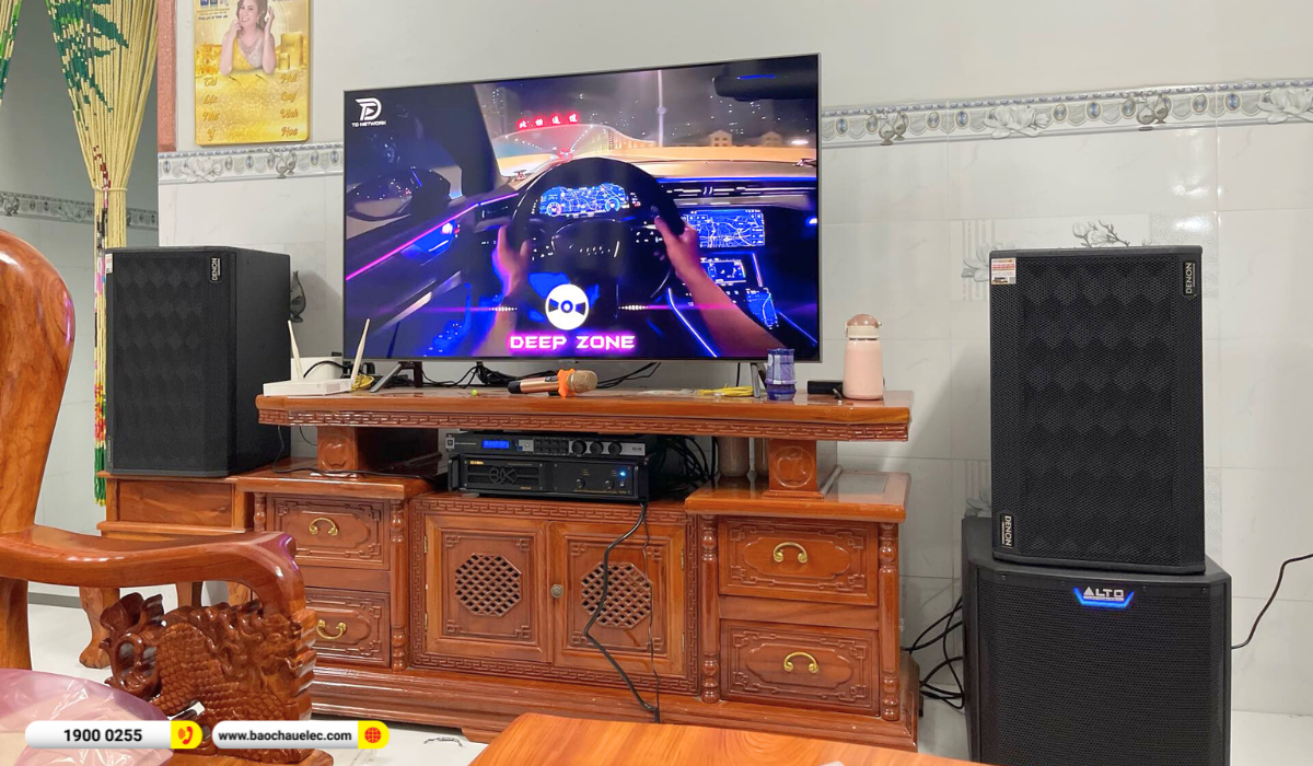 Lắp đặt d&agrave;n karaoke Denon gần 49tr cho anh Phương tại B&igrave;nh Dương