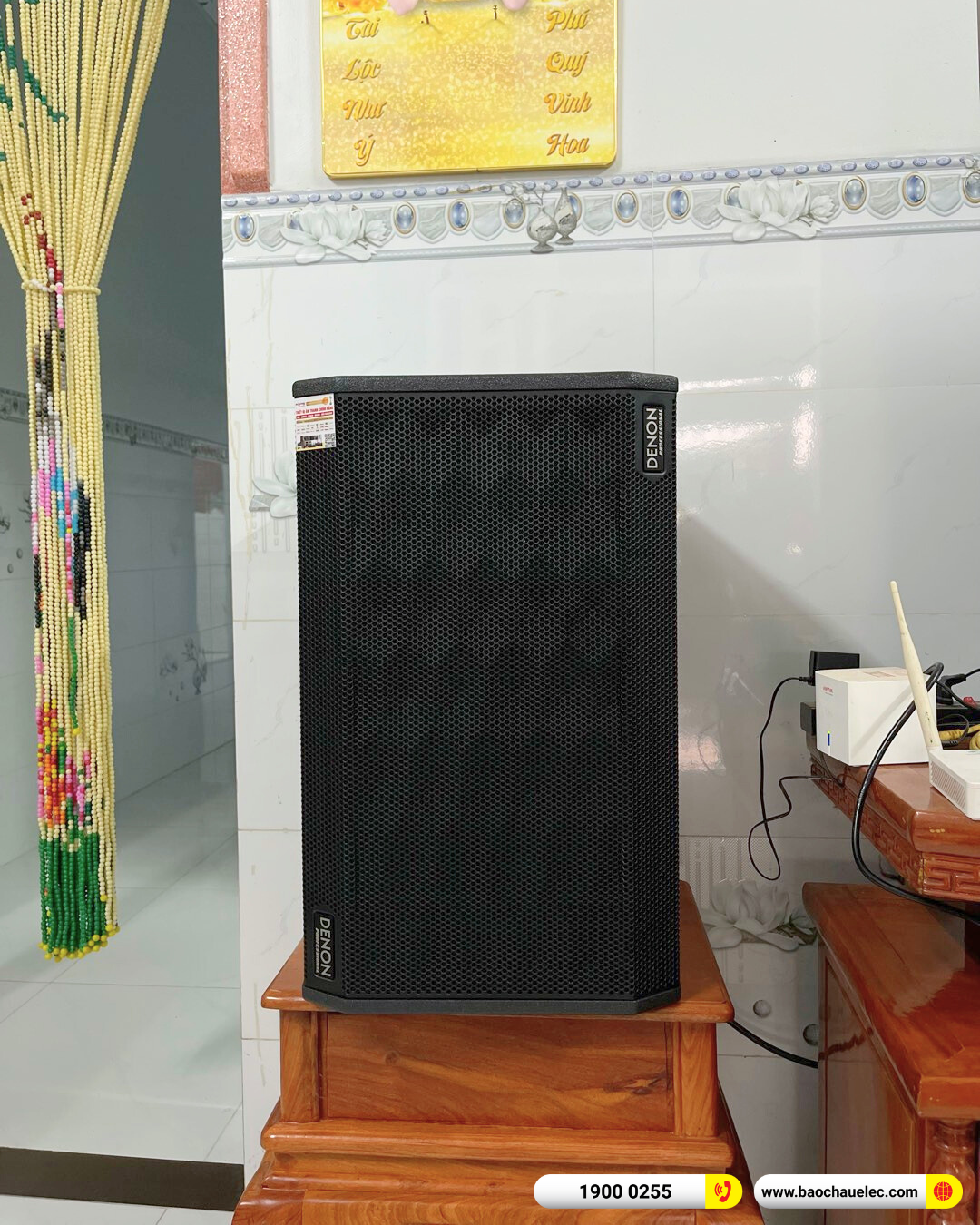 Lắp đặt d&agrave;n karaoke Denon gần 49tr cho anh Phương tại B&igrave;nh Dương