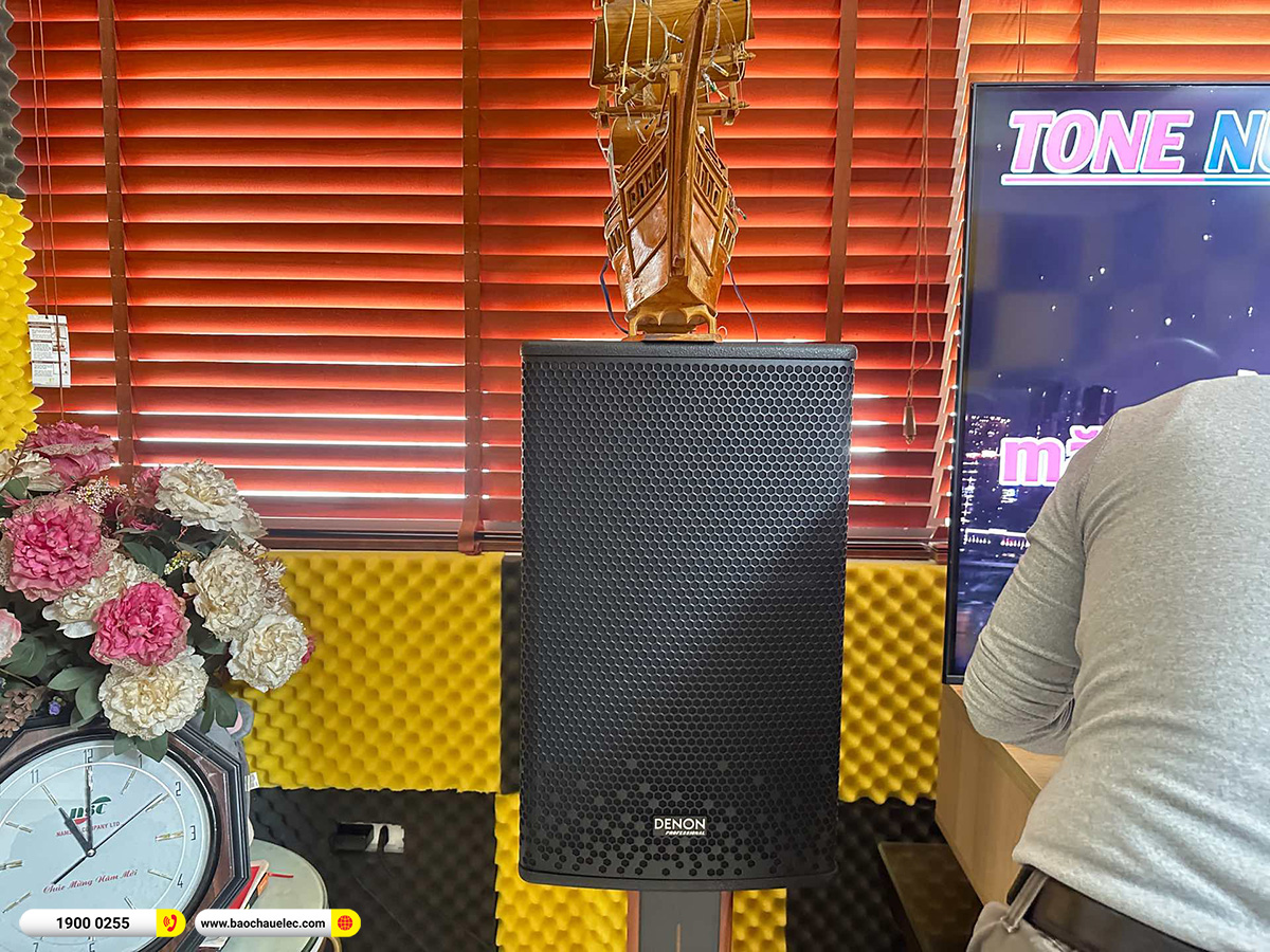 Lắp đặt d&agrave;n karaoke Denon hơn 26tr cho ch&uacute; B&igrave;nh tại H&agrave; Nội 