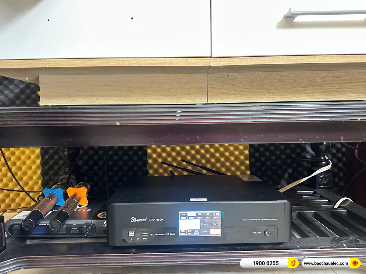 Lắp đặt d&agrave;n karaoke Denon hơn 26tr cho ch&uacute; B&igrave;nh tại H&agrave; Nội 