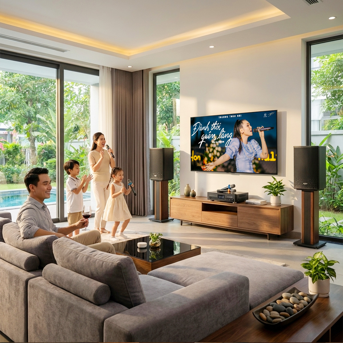 Dàn karaoke Denon Nhật 19 (Denon DP-R212, BKSound DKA 6500) - Hình 6