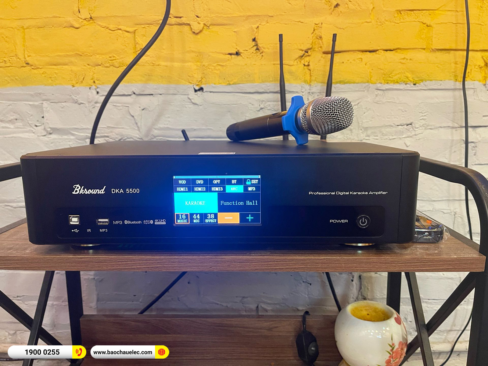 Lắp đặt d&agrave;n karaoke Denon hơn 15tr cho Qu&aacute;n nhậu Z&ocirc; Đ&ecirc; tại H&agrave; Nội