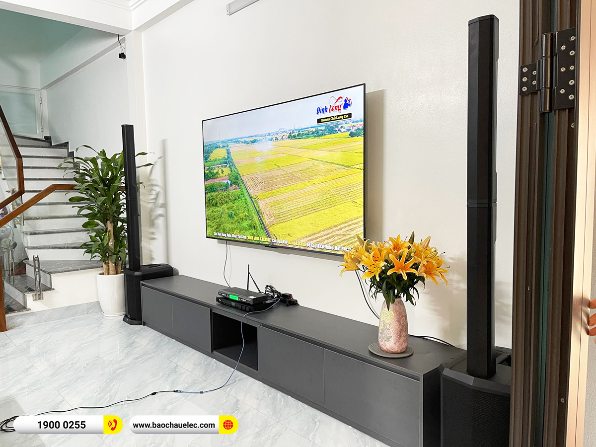 Lắp đặt d&agrave;n karaoke di động Alto hơn 40tr cho anh Hương tại H&agrave; Nội