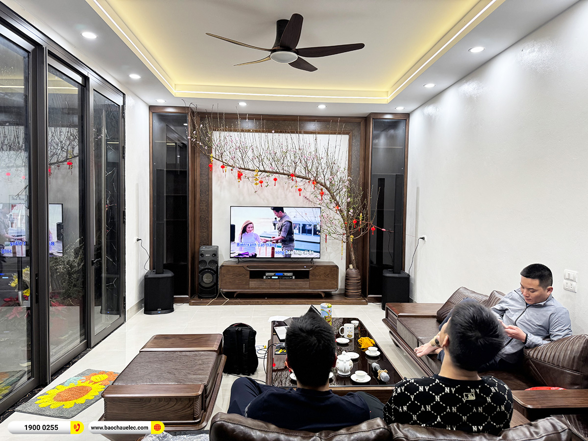 Lắp đặt dàn karaoke di động Alto gần 40tr cho anh Long tại Hà Nội