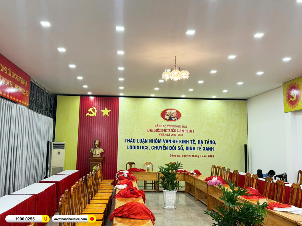 Lắp đặt d&agrave;n &acirc;m thanh Alto cho Bảo t&agrave;ng tỉnh Quảng Ninh