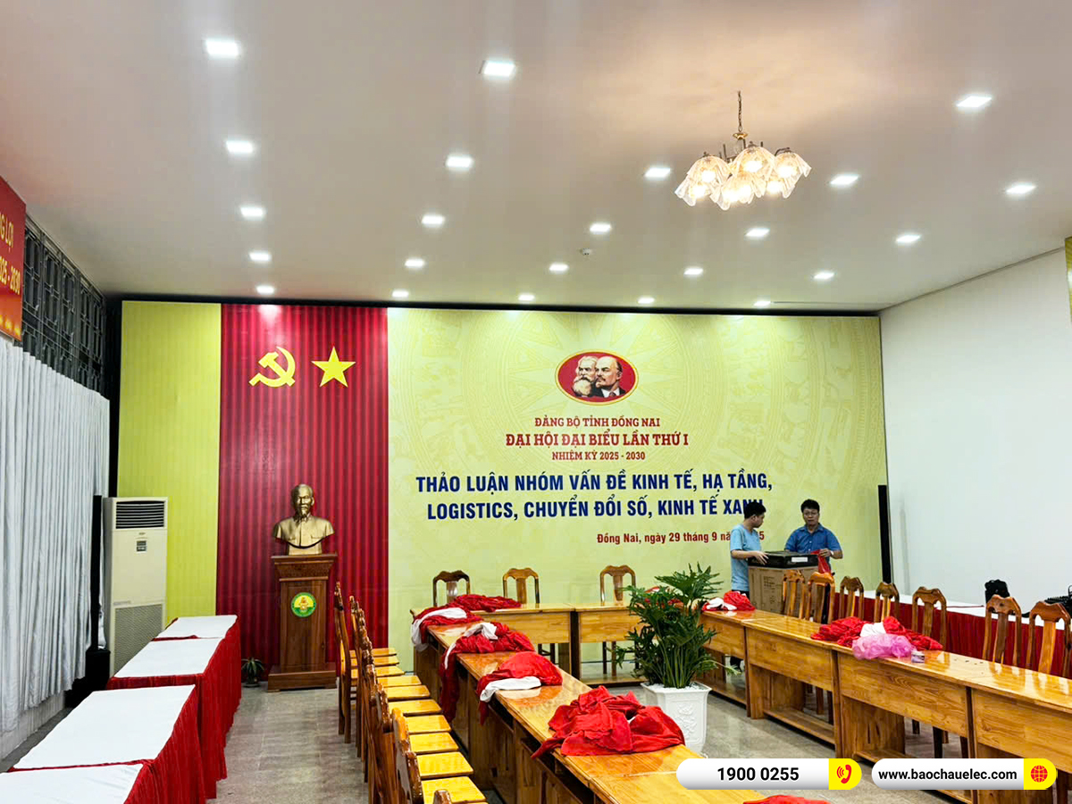 Lắp đặt d&agrave;n &acirc;m thanh Alto cho Bảo t&agrave;ng tỉnh Quảng Ninh