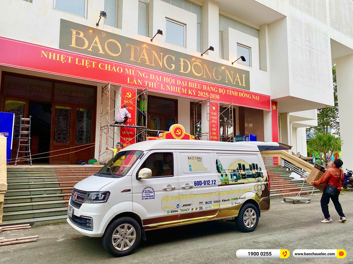 Lắp đặt d&agrave;n &acirc;m thanh Alto cho Bảo t&agrave;ng tỉnh Quảng Ninh