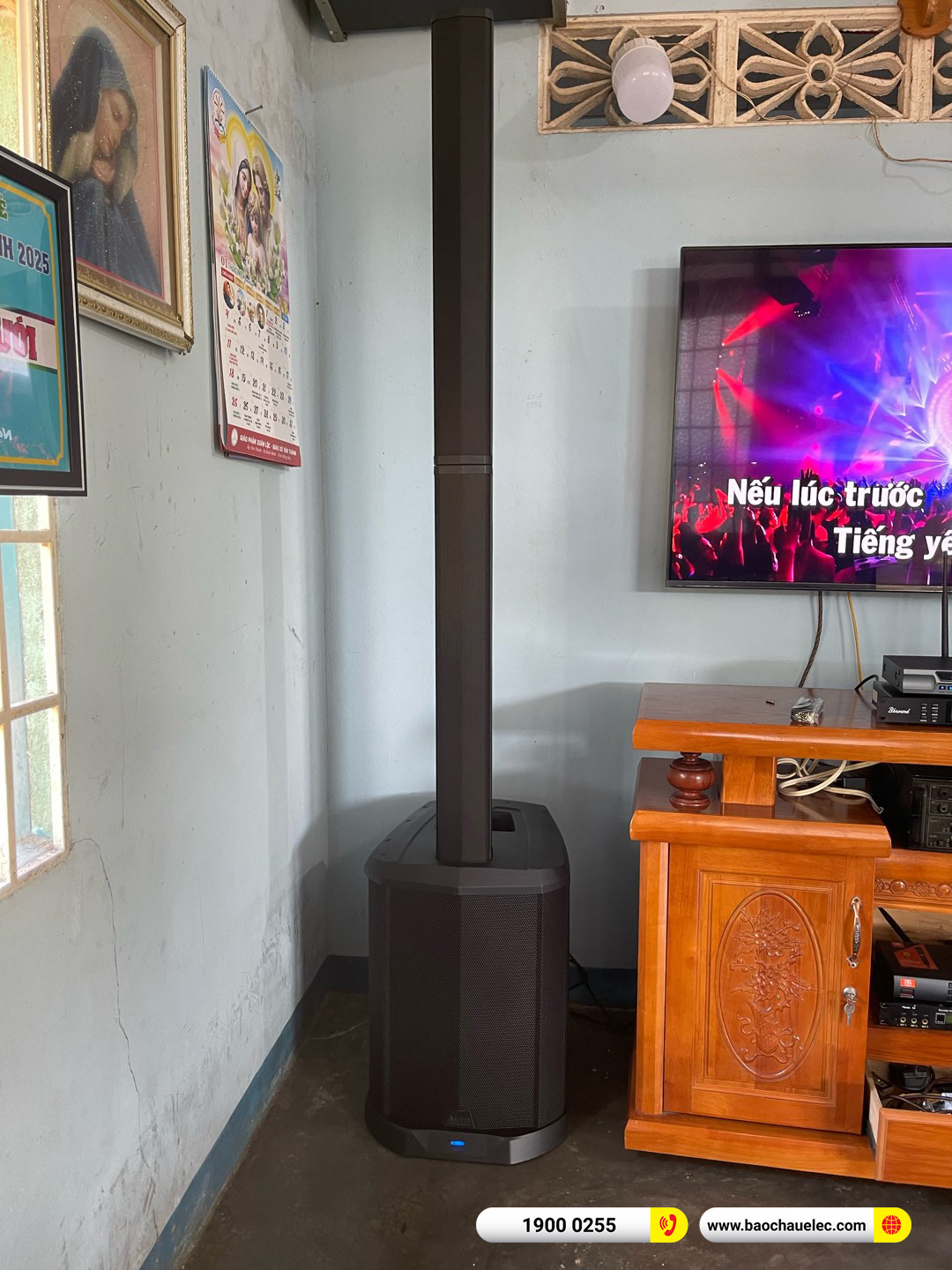 Lắp đặt d&agrave;n karaoke di động Alto hơn 35tr cho chị Vy tại Đồng Nai 