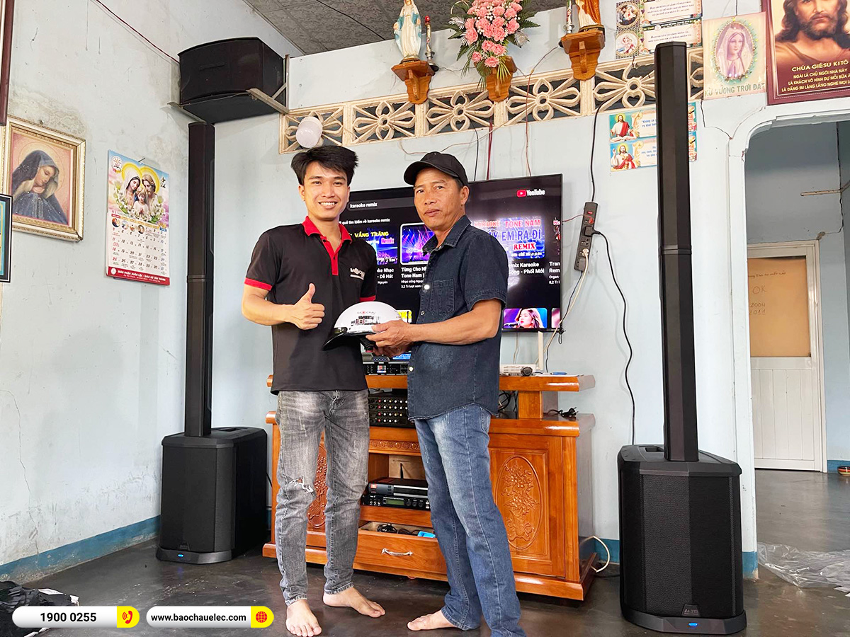 Lắp đặt d&agrave;n karaoke di động Alto hơn 35tr cho chị Vy tại Đồng Nai 