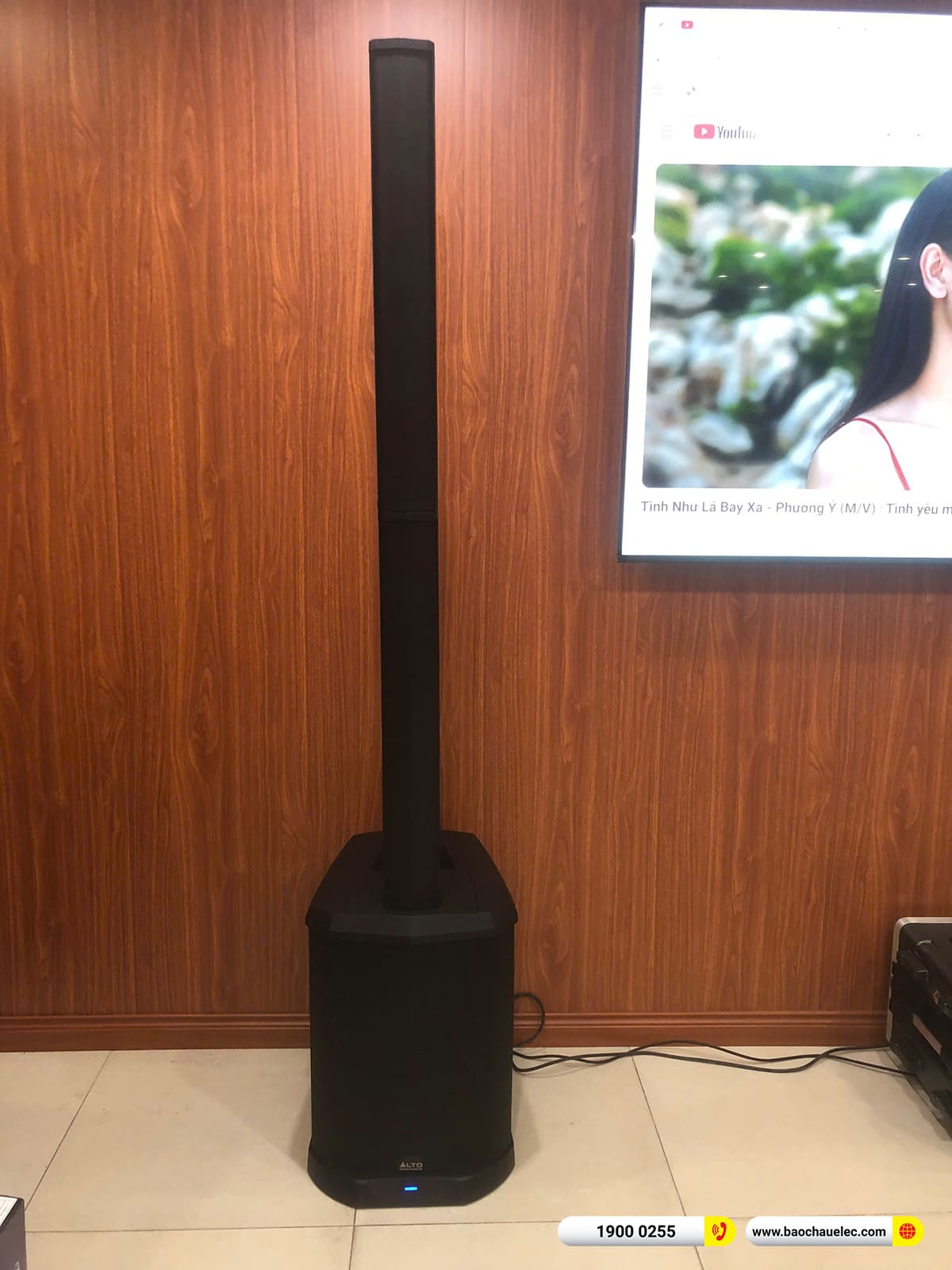 Lắp đặt d&agrave;n karaoke di động Alto cho kh&aacute;ch h&agrave;ng tại H&agrave; Nội 