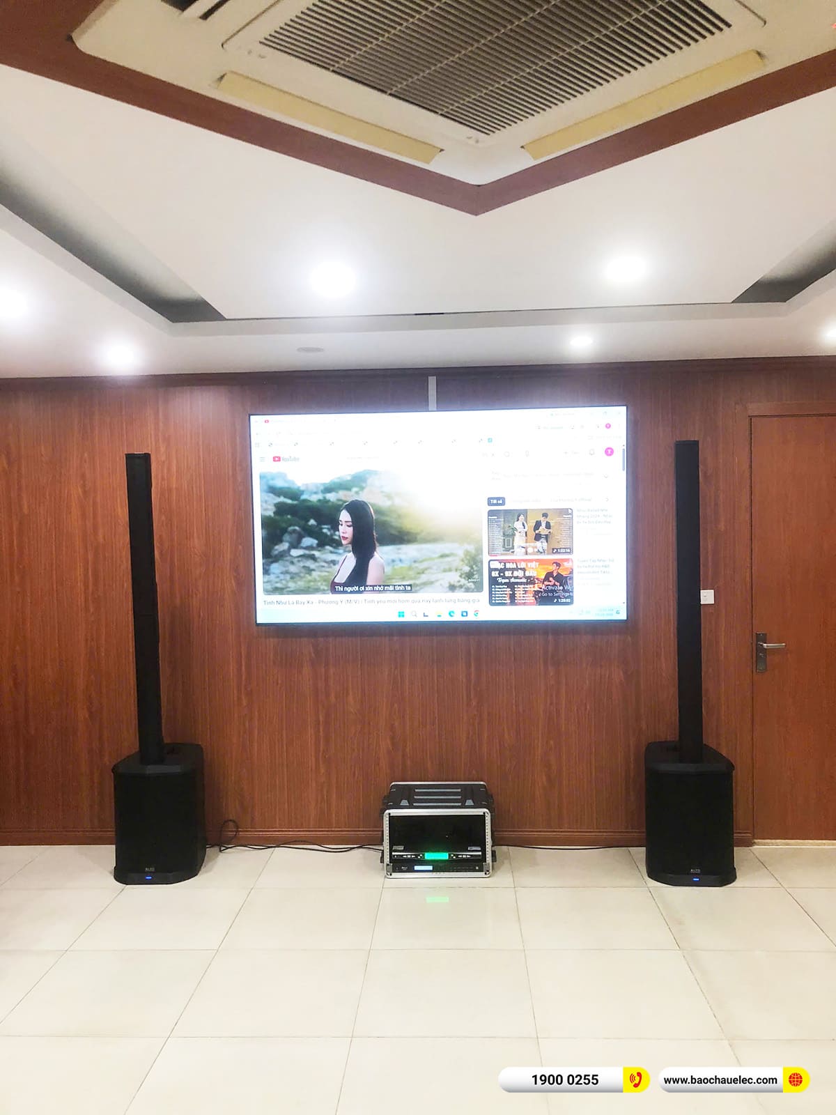 Lắp đặt d&agrave;n karaoke di động Alto cho kh&aacute;ch h&agrave;ng tại H&agrave; Nội 