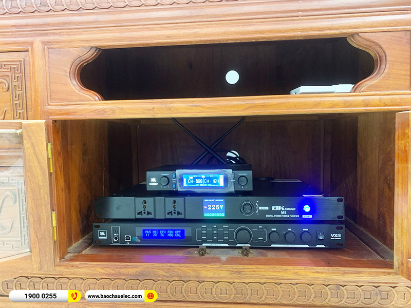 Lắp đặt d&agrave;n karaoke di động Bose gần 147tr cho anh Cường tại H&agrave; Nội (Bose L1 Pro16, JBL VX8, VM300, BKSound A2, M8)