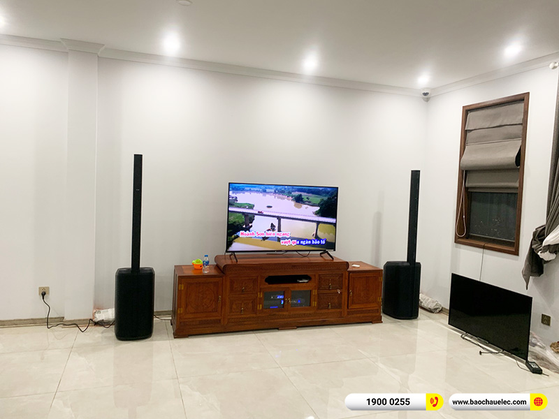Lắp đặt d&agrave;n karaoke di động Bose gần 147tr cho anh Cường tại H&agrave; Nội (Bose L1 Pro16, JBL VX8, VM300, BKSound A2, M8)