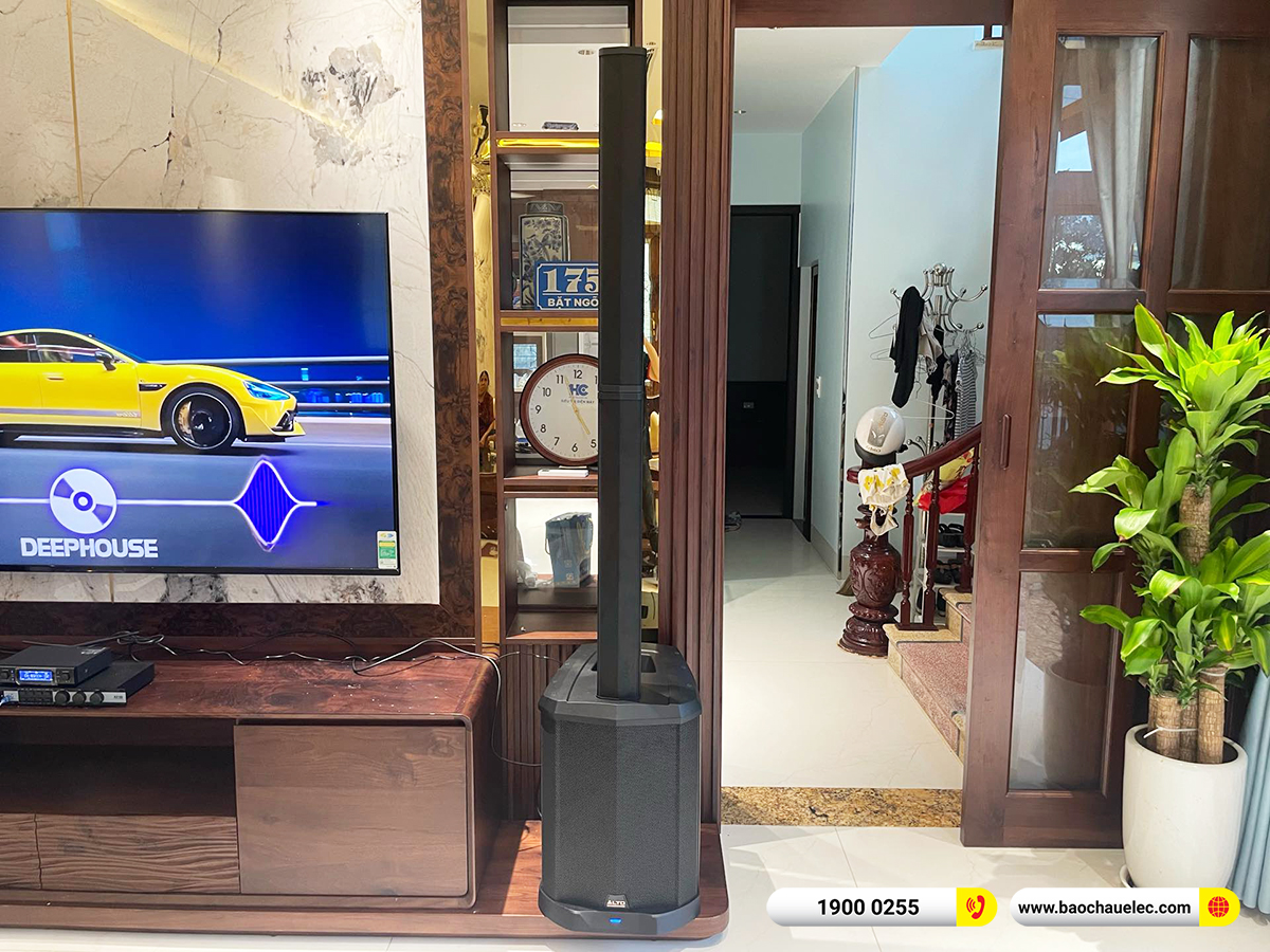 Lắp đặt d&agrave;n karaoke di động Alto hơn 45tr cho anh Dũng tại H&agrave; Nội