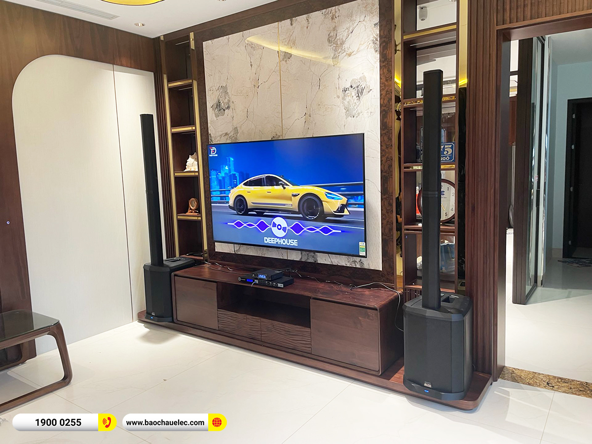 Lắp đặt d&agrave;n karaoke di động Alto hơn 45tr cho anh Dũng tại H&agrave; Nội