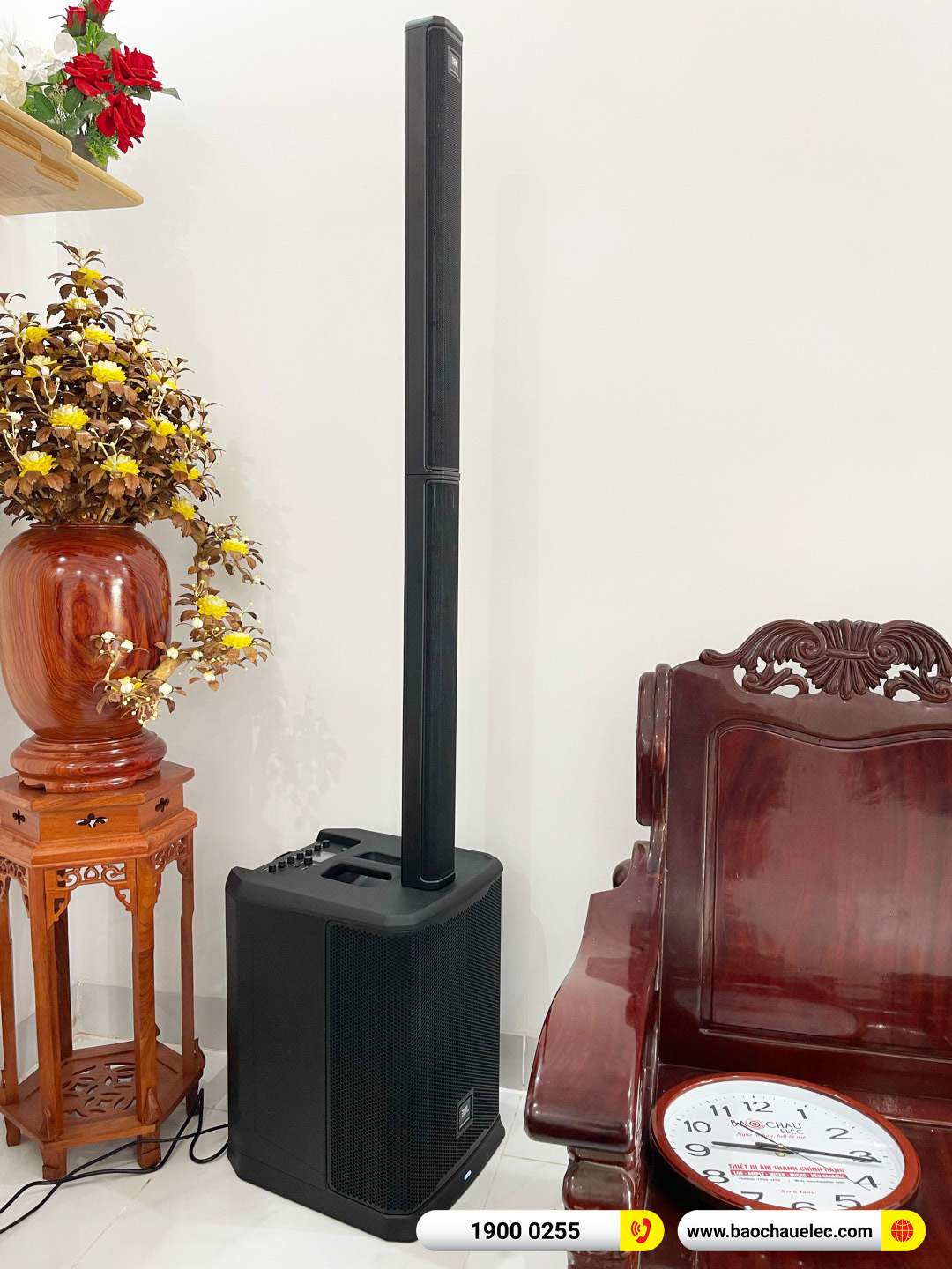 Lắp đặt d&agrave;n karaoke di động JBL hơn 70tr cho anh Hải ở Vũng T&agrave;u 