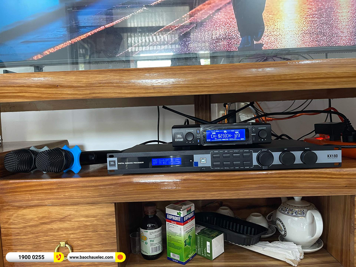 Lắp đặt d&agrave;n karaoke di động JBL hơn 70tr cho anh Hải ở Vũng T&agrave;u 