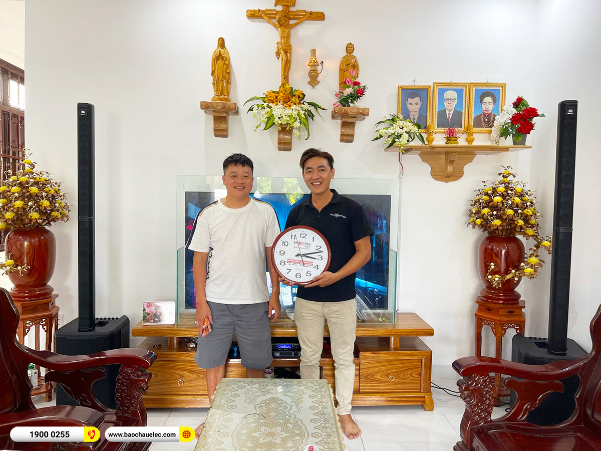 Lắp đặt d&agrave;n karaoke di động JBL hơn 70tr cho anh Hải ở Vũng T&agrave;u 
