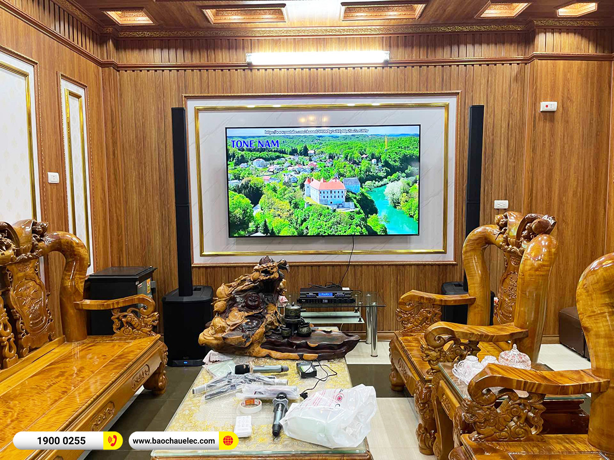 Lắp đặt d&agrave;n karaoke di động Alto hơn 42tr cho anh Ho&agrave;ng tại H&agrave; Nội 