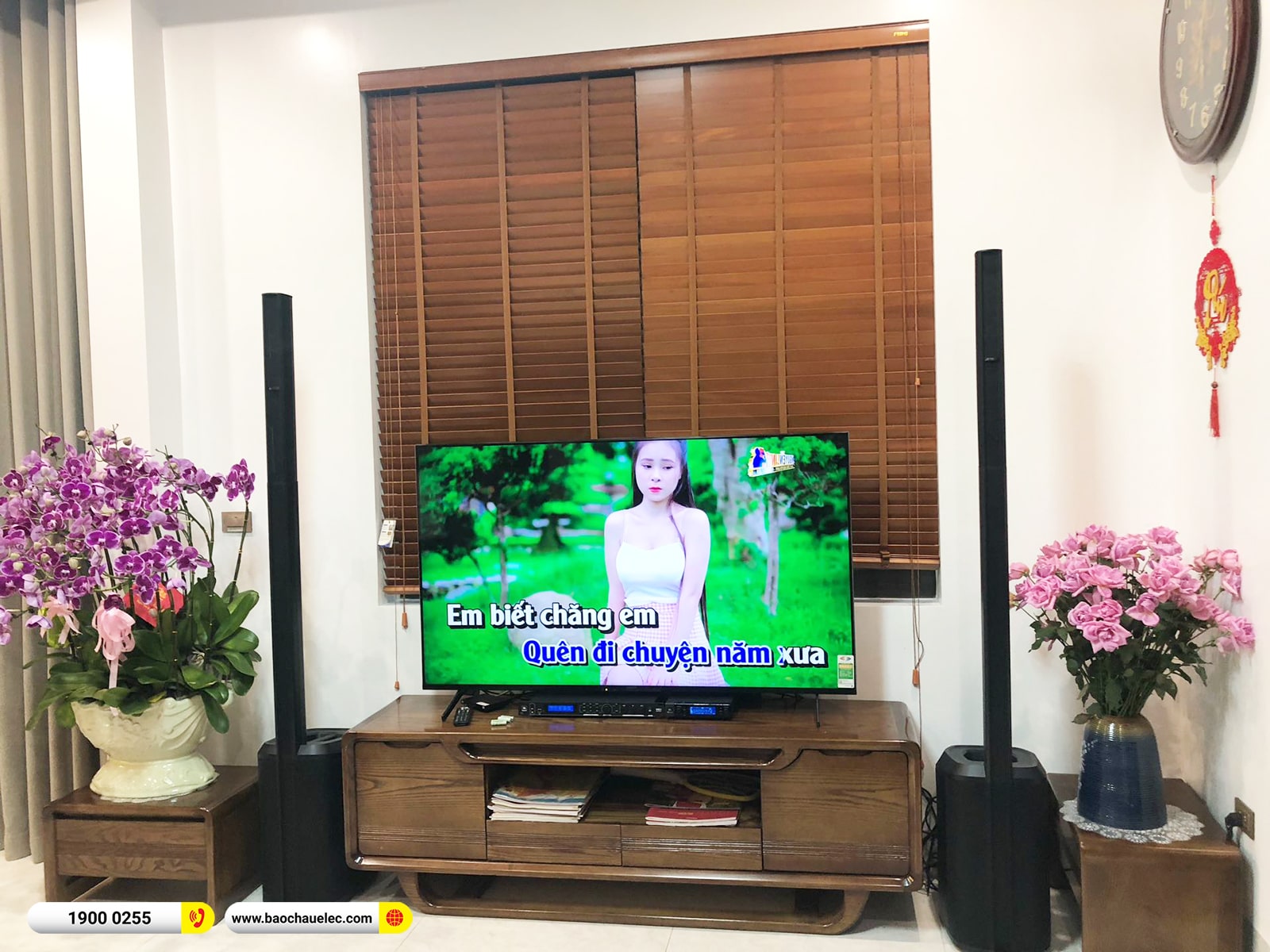 Lắp đặt d&agrave;n karaoke di động Bose hơn 86tr cho anh Hưng tại H&agrave; Nội (Bose L1 Pro8, JBL VX8, JBL VM200)