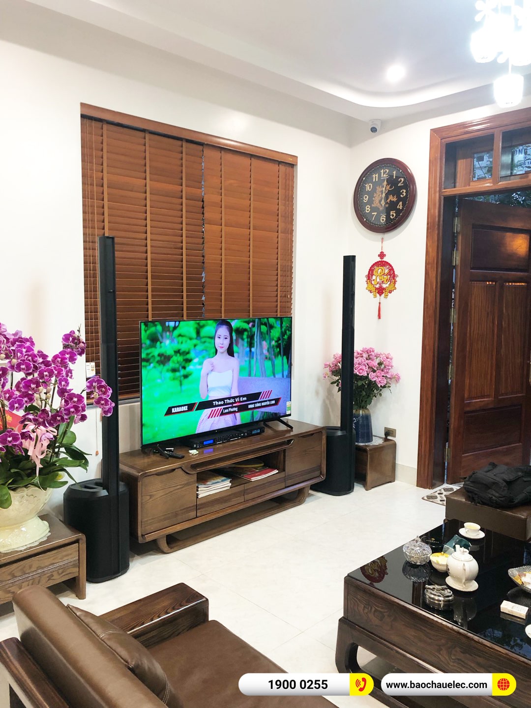 Lắp đặt d&agrave;n karaoke di động Bose hơn 86tr cho anh Hưng tại H&agrave; Nội (Bose L1 Pro8, JBL VX8, JBL VM200)