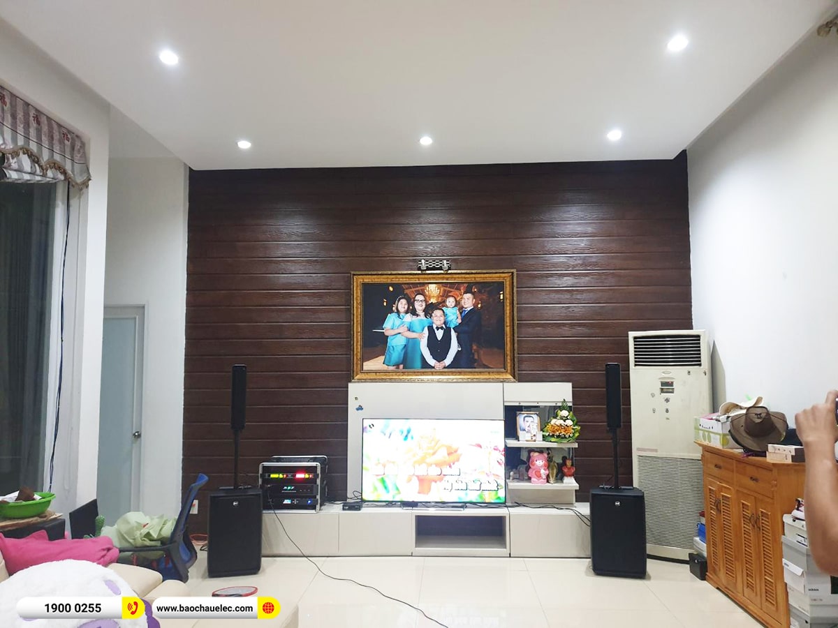 Lắp đặt d&agrave;n karaoke di động RCF gần 102tr cho anh Khải tại Đồng Nai (RCF Evox Jmix8, BPC-R500, VIP6000, AAP P8) 