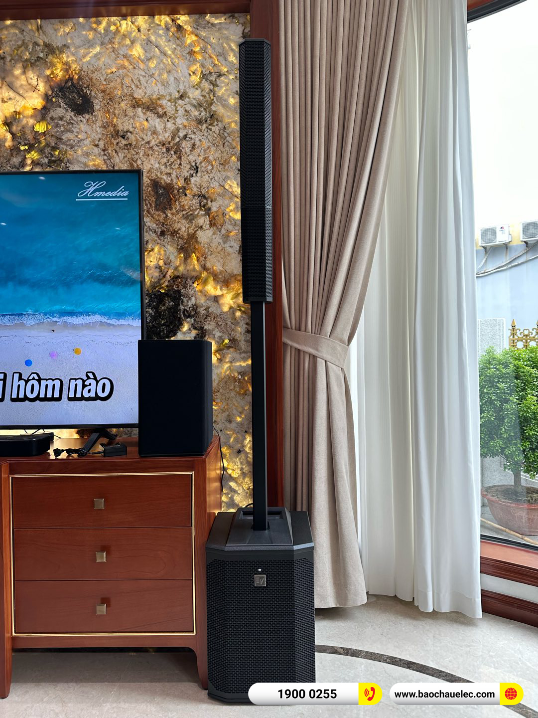 Lắp đặt d&agrave;n karaoke di động Electro Voice Evolve hơn 102tr cho anh T&agrave;i tại H&agrave; Nội 