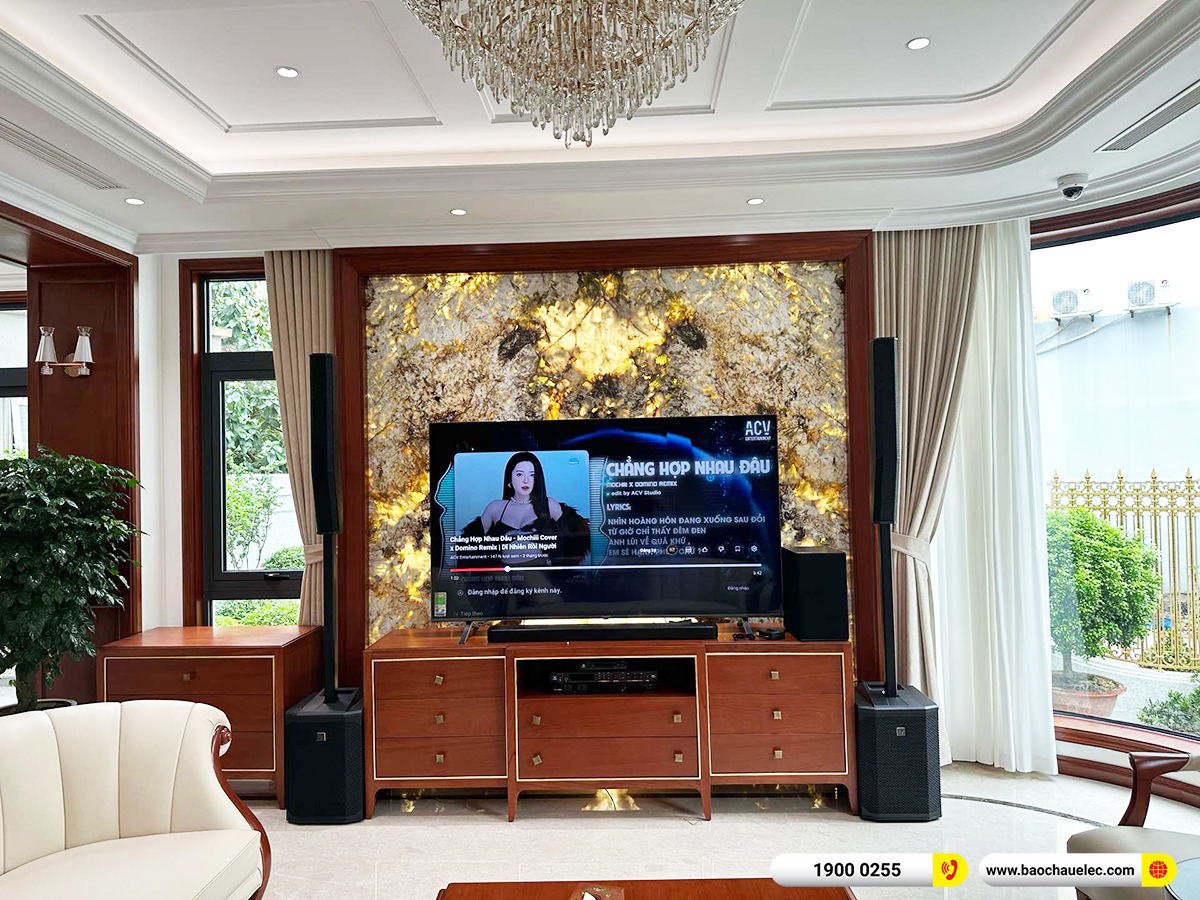 Lắp đặt d&agrave;n karaoke di động Electro Voice Evolve hơn 102tr cho anh T&agrave;i tại H&agrave; Nội 