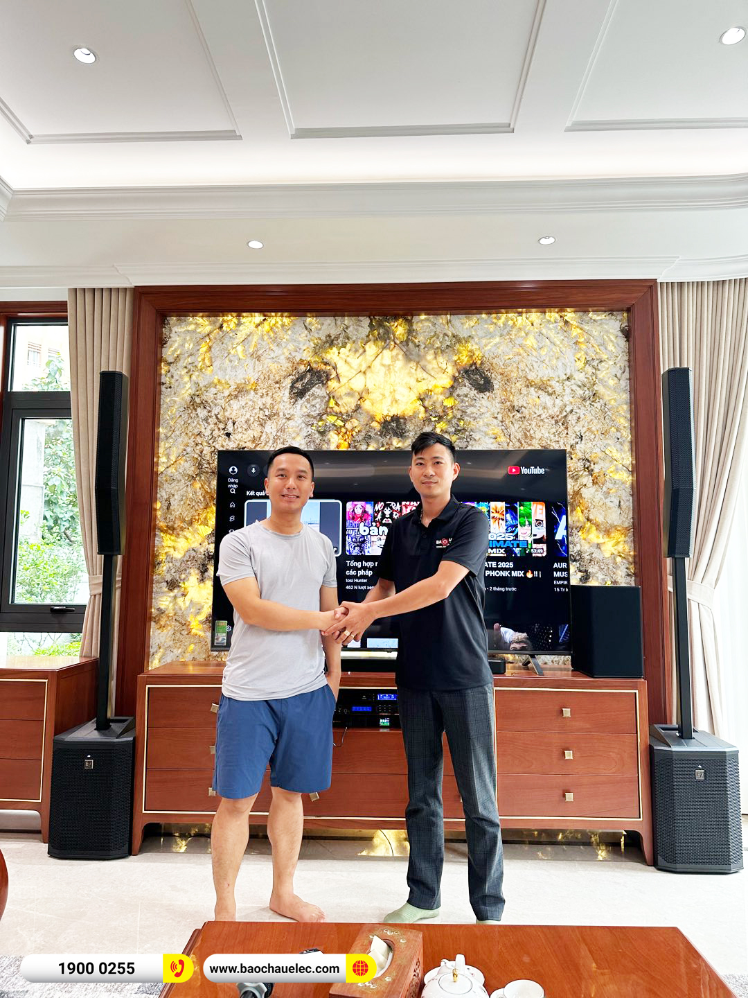 Lắp đặt d&agrave;n karaoke di động Electro Voice Evolve hơn 102tr cho anh T&agrave;i tại H&agrave; Nội 