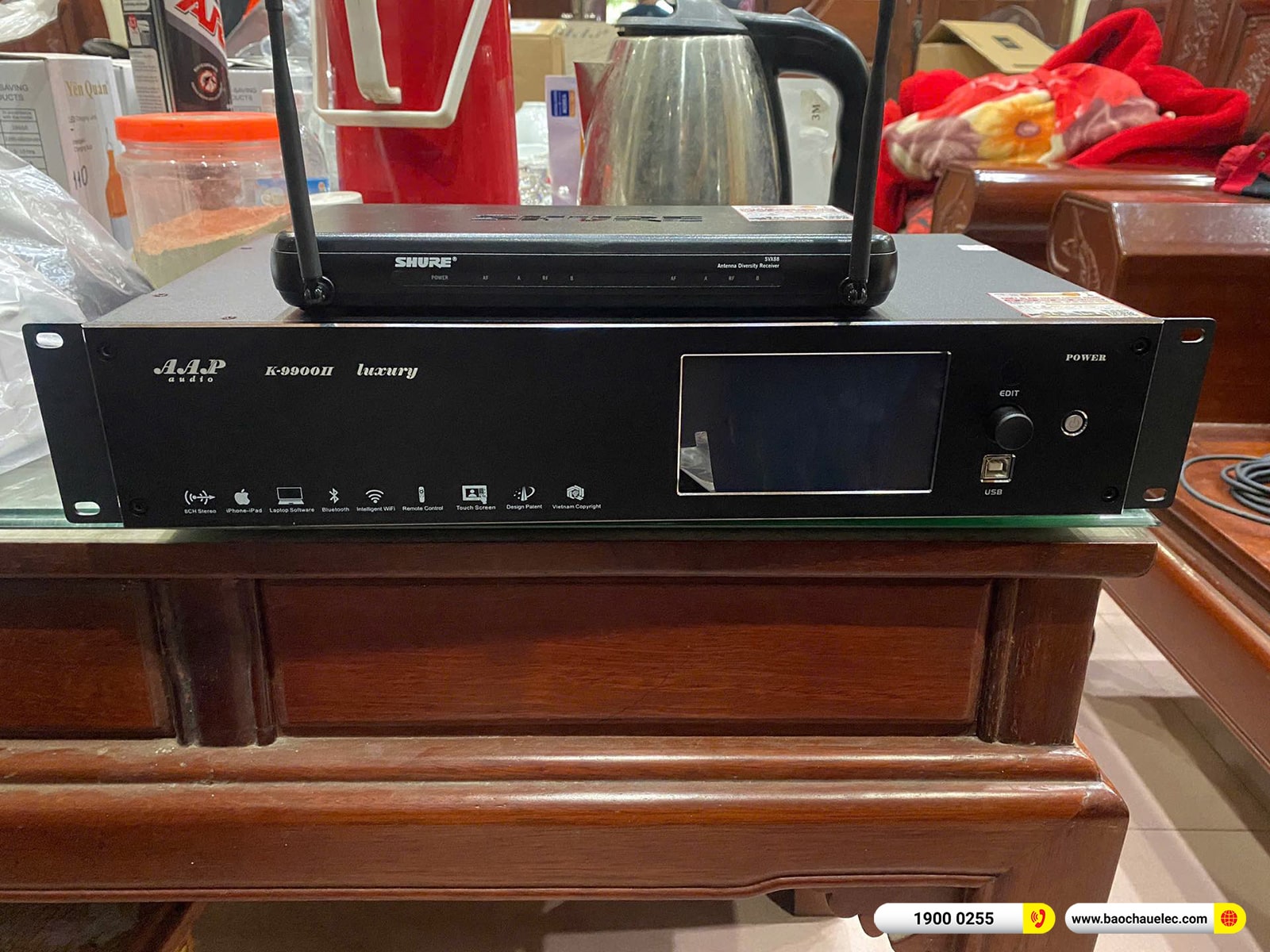 Lắp đặt d&agrave;n karaoke di động Bose hơn 91tr cho anh Th&agrave;nh tại Bắc Giang
