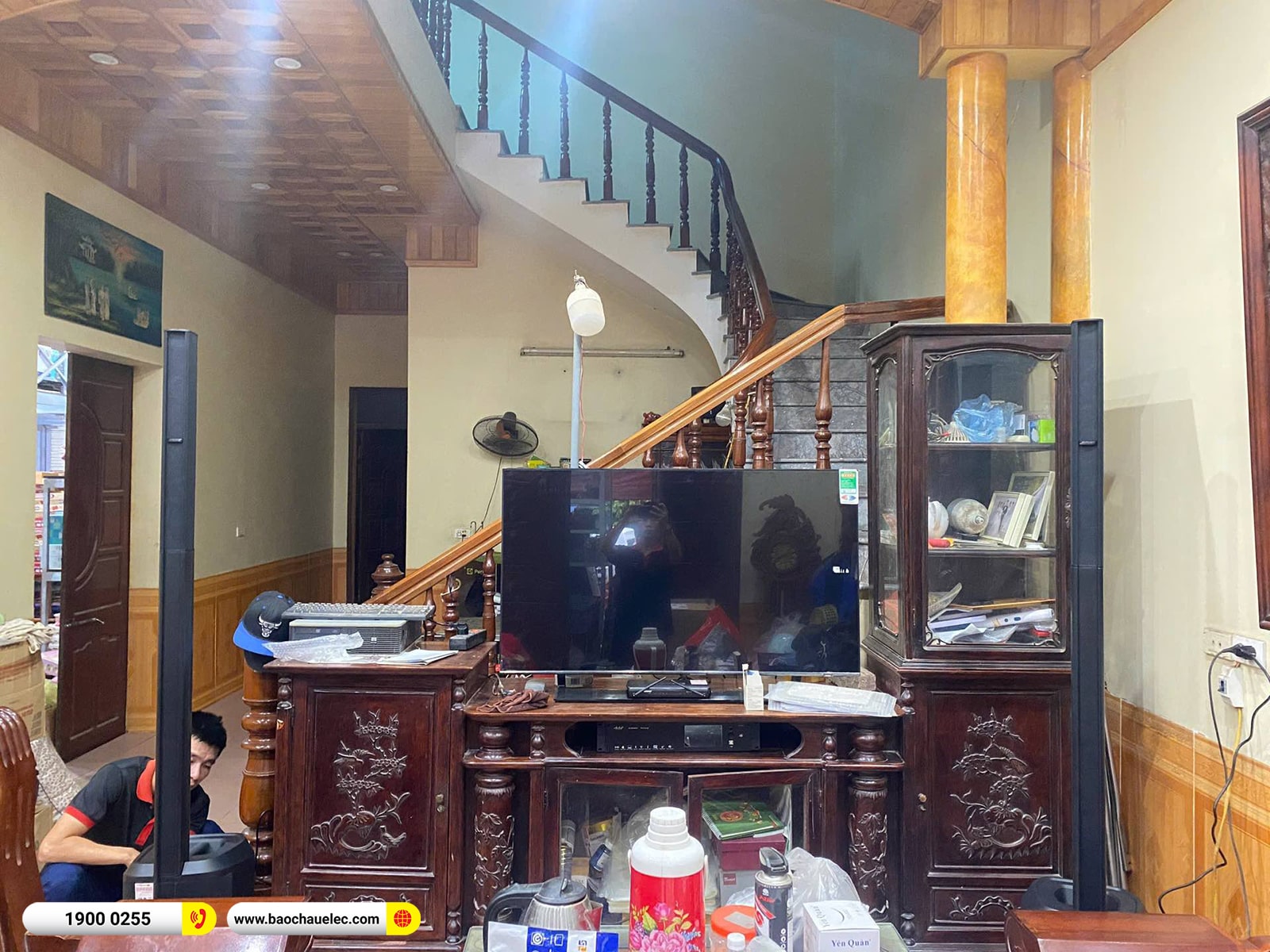 Lắp đặt d&agrave;n karaoke di động Bose hơn 91tr cho anh Th&agrave;nh tại Bắc Giang