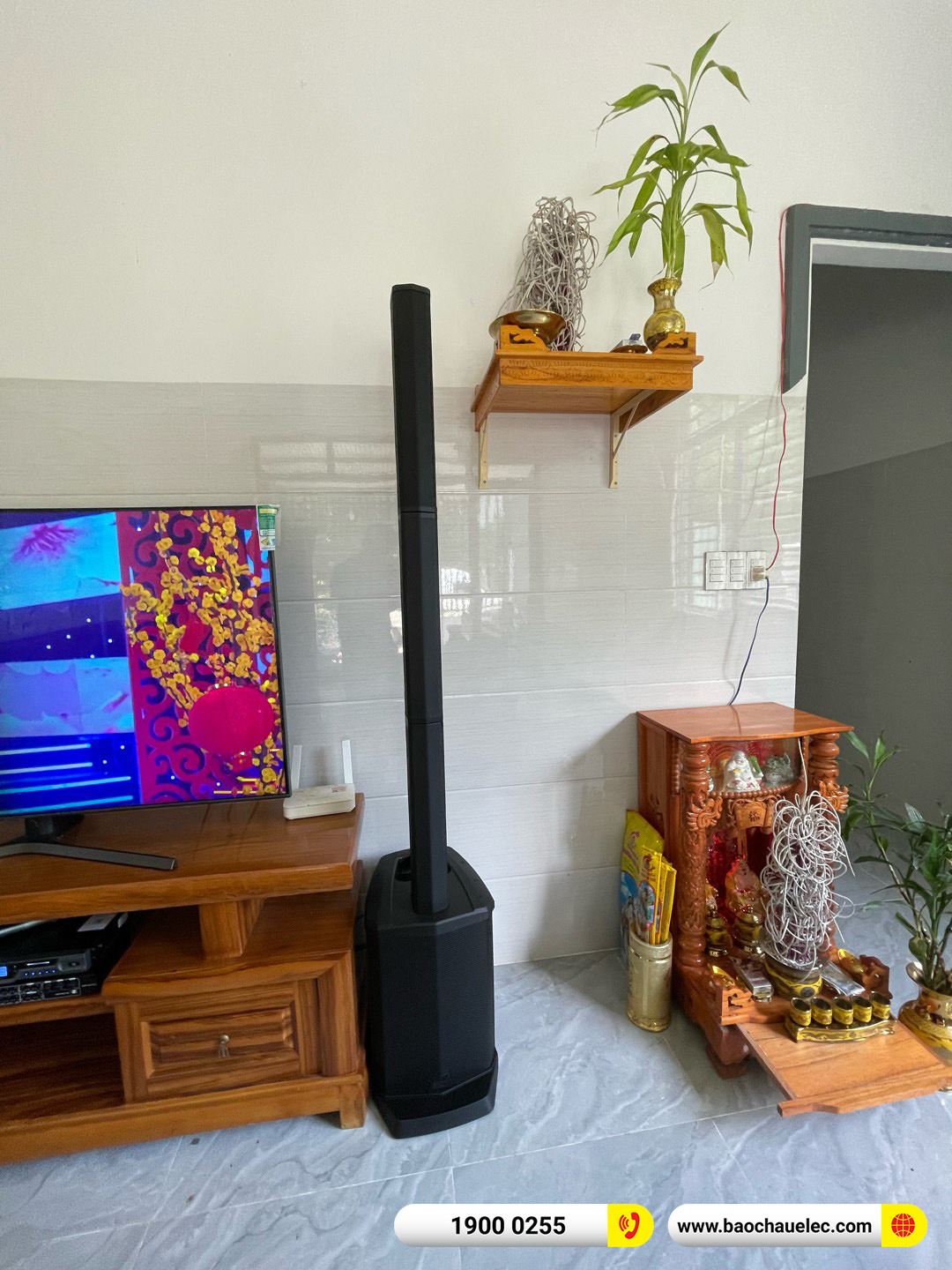 Lắp đặt d&agrave;n karaoke di động Alto hơn 33tr cho anh Thọ tại Đồng Nai 