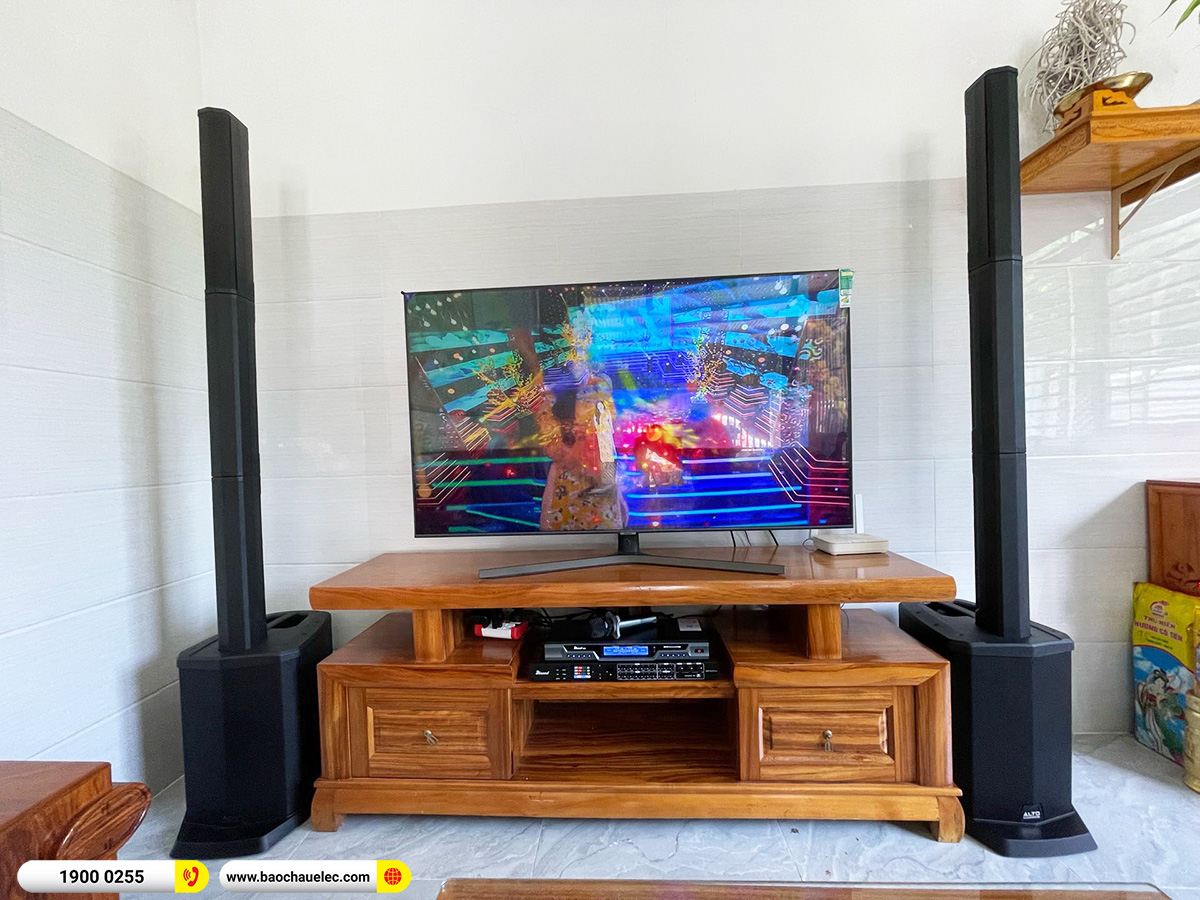 Lắp đặt d&agrave;n karaoke di động Alto hơn 33tr cho anh Thọ tại Đồng Nai 