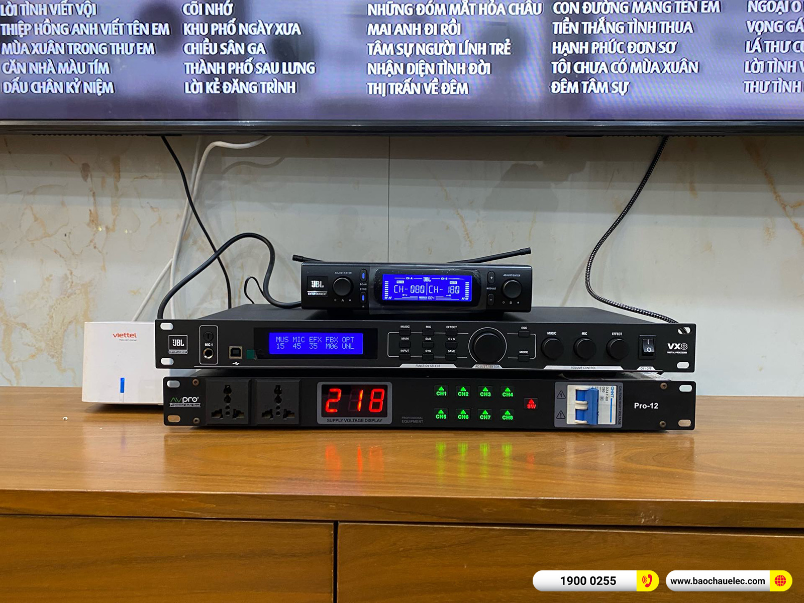 Lắp đặt d&agrave;n karaoke di động Audiocenter cho anh Đ&ocirc;ng tại H&agrave; Nội 