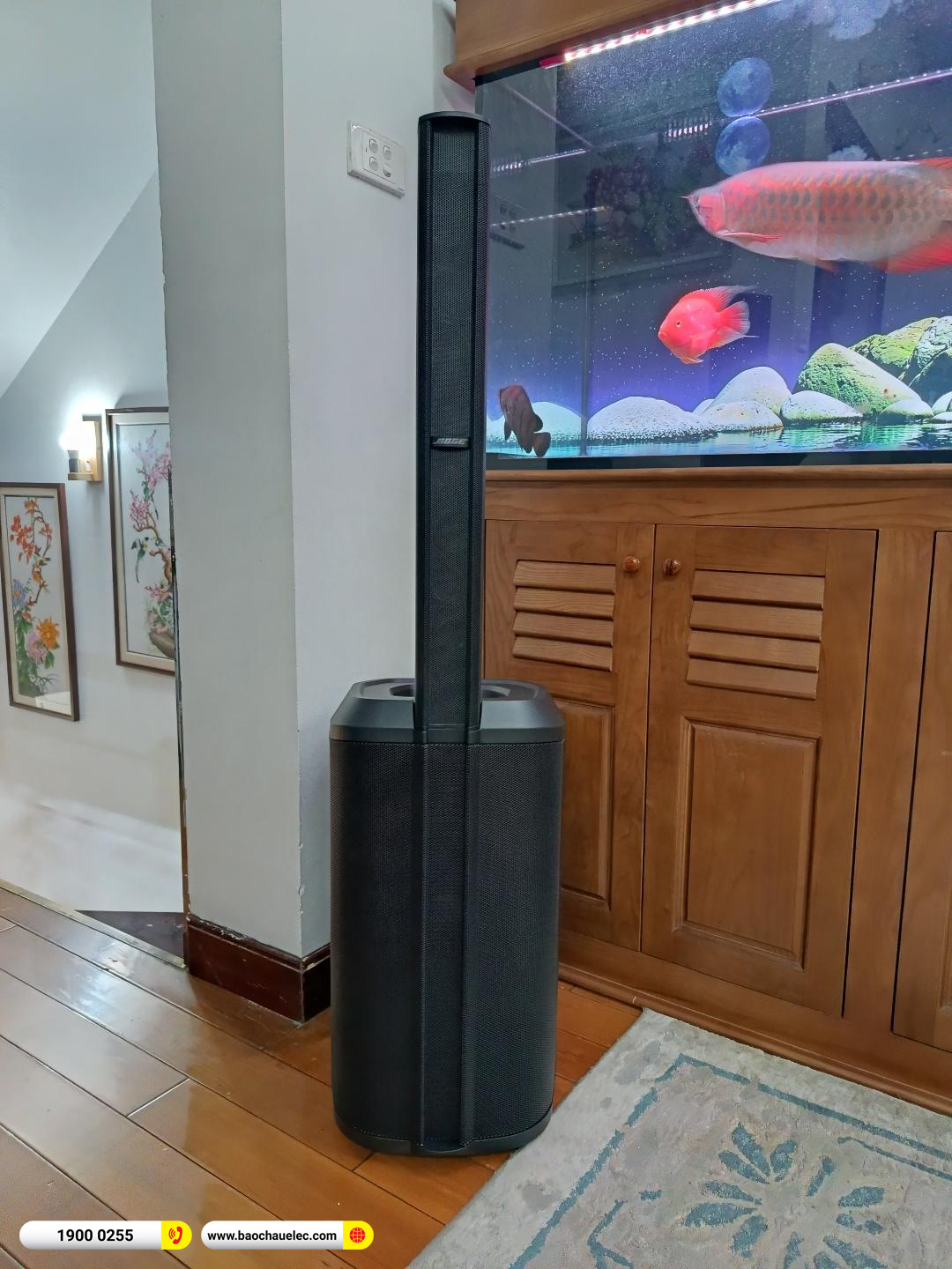 Lắp đặt d&agrave;n karaoke di động Bose hơn 70tr cho anh Quang Anh tại H&agrave; Nội 